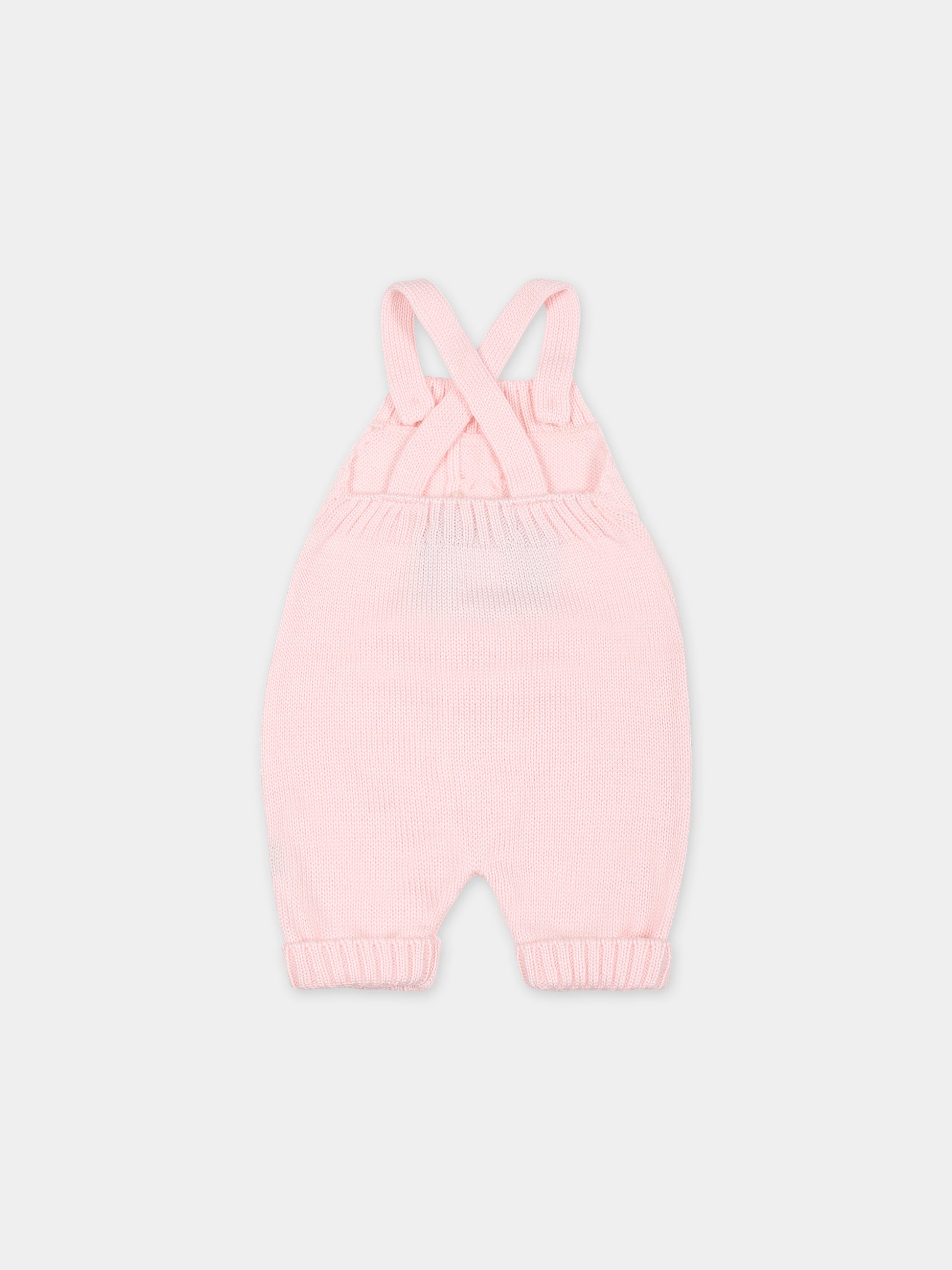 Salopette rosa per neonata,Little Bear,7009 CIPRIA