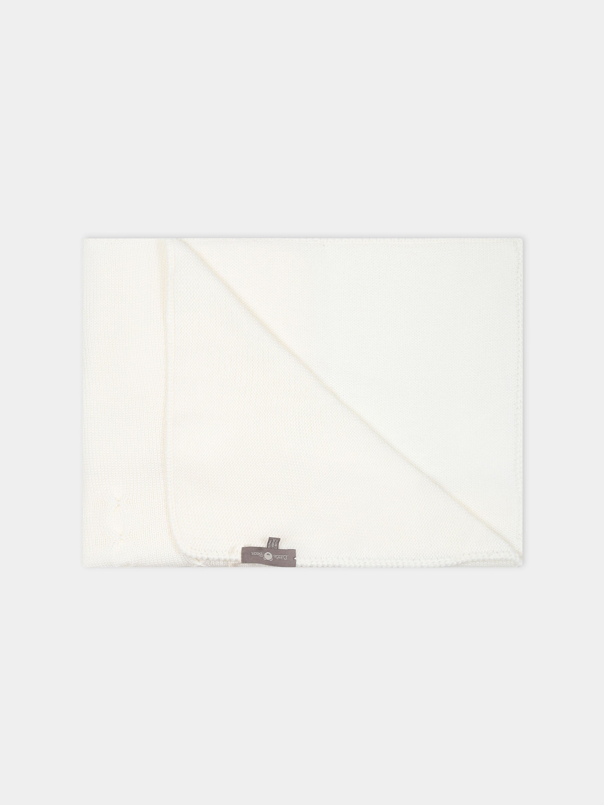 Coperta bianca per neonati,Little Bear,7000 LATTE/LATTE