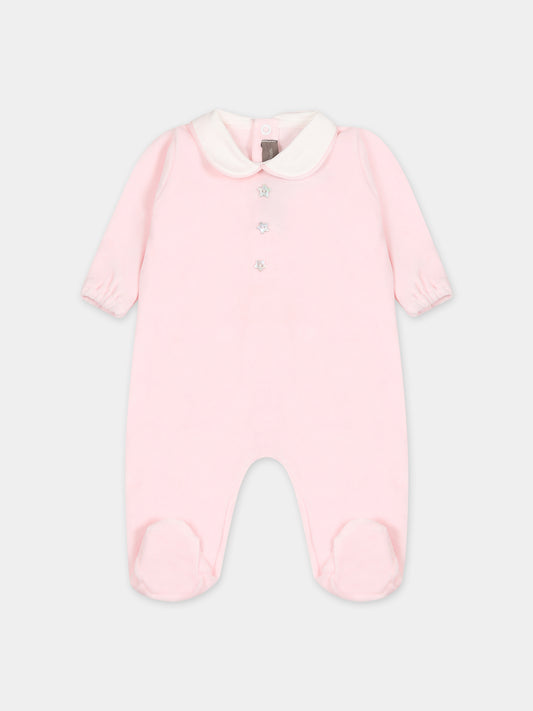 Tutina rosa per neonata,Little Bear,7037 ROSA