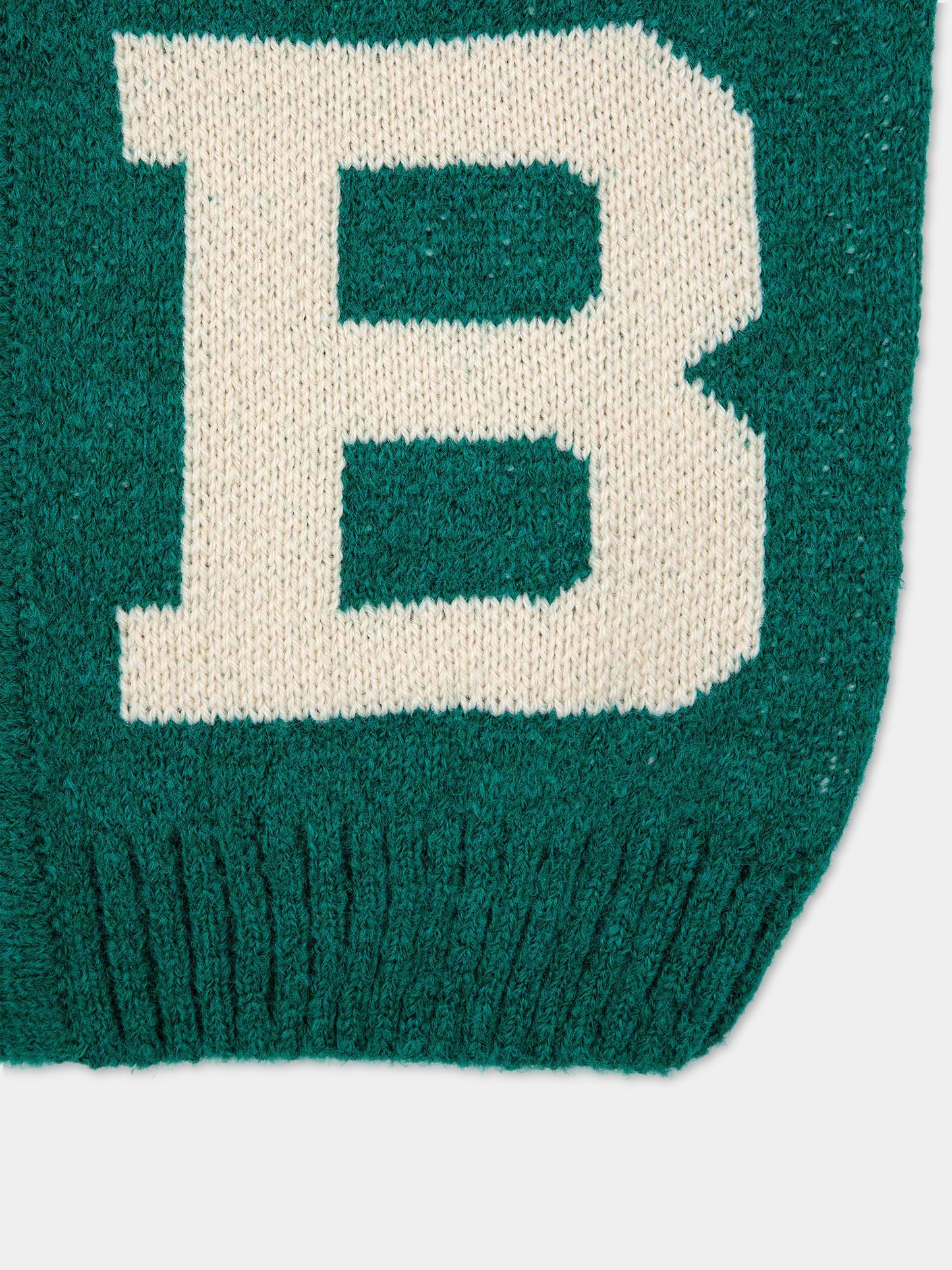 Cardigan verde per bambino con jacquard,Bobo Choses,223AC122