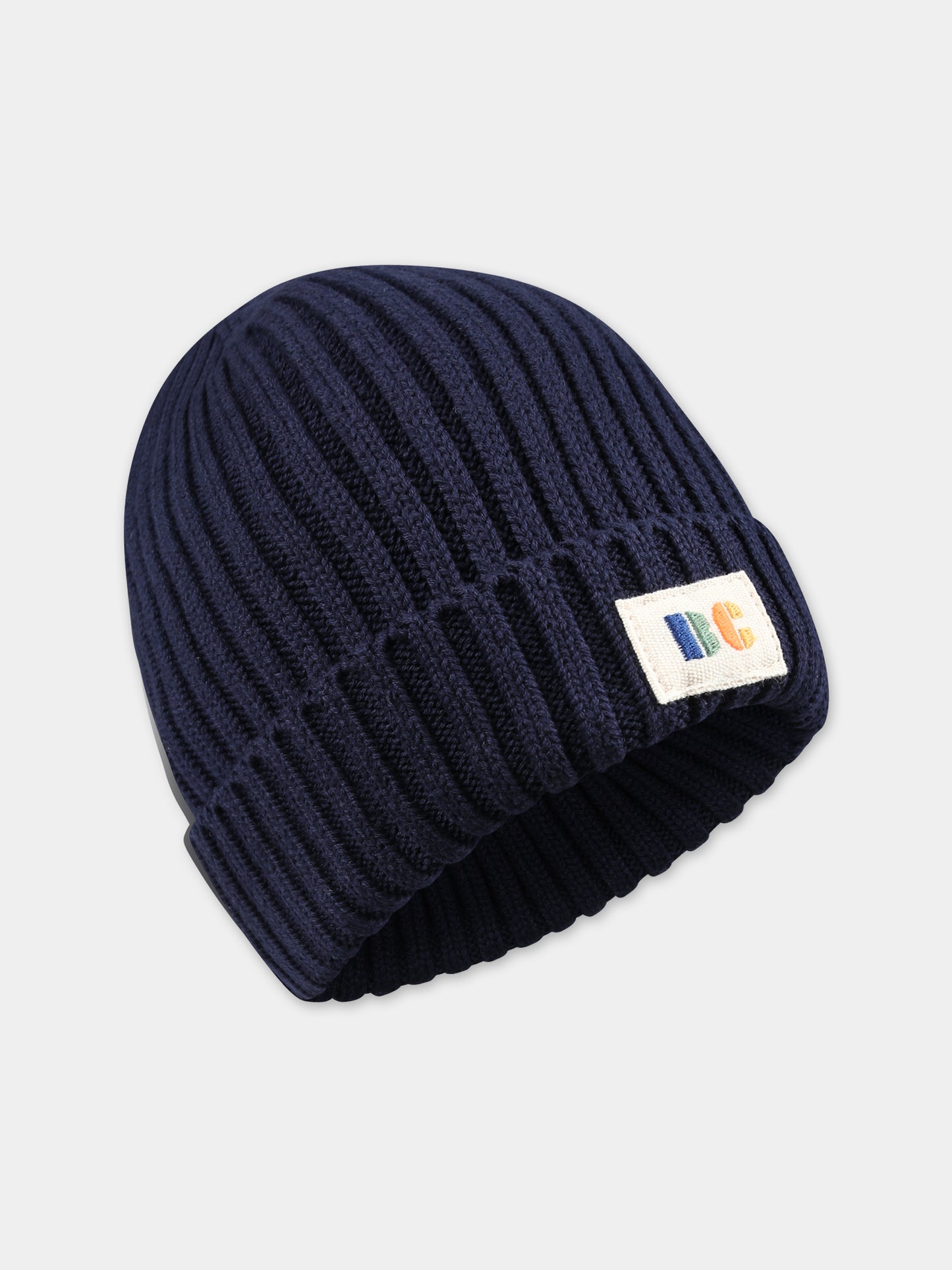 Berretto blu per bambini con logo,Bobo Choses,223AI022