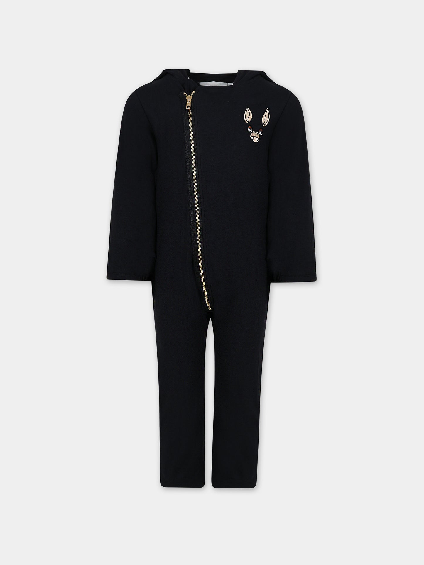 Tuta nera per bambini,Mini Rodini,2374011599