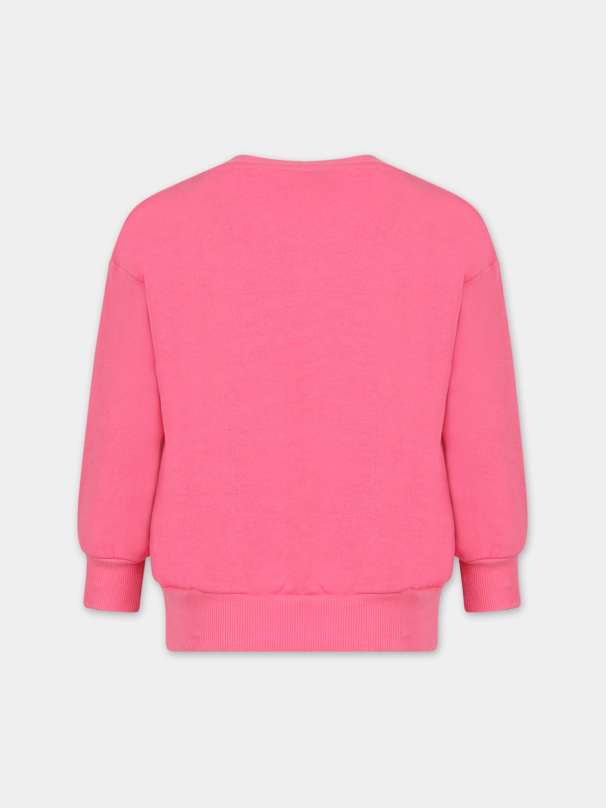 Felpa fucsia per bambina,Mini Rodini,2372017928