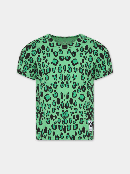 T-shirt verde per bambini,Mini Rodini,2372013275