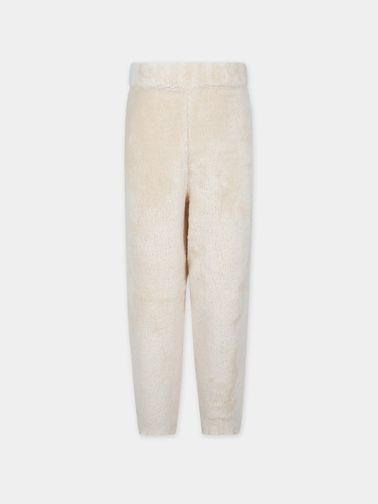 Pantalone casual  beige per bambini,The New Society,W23KKNPA10S3