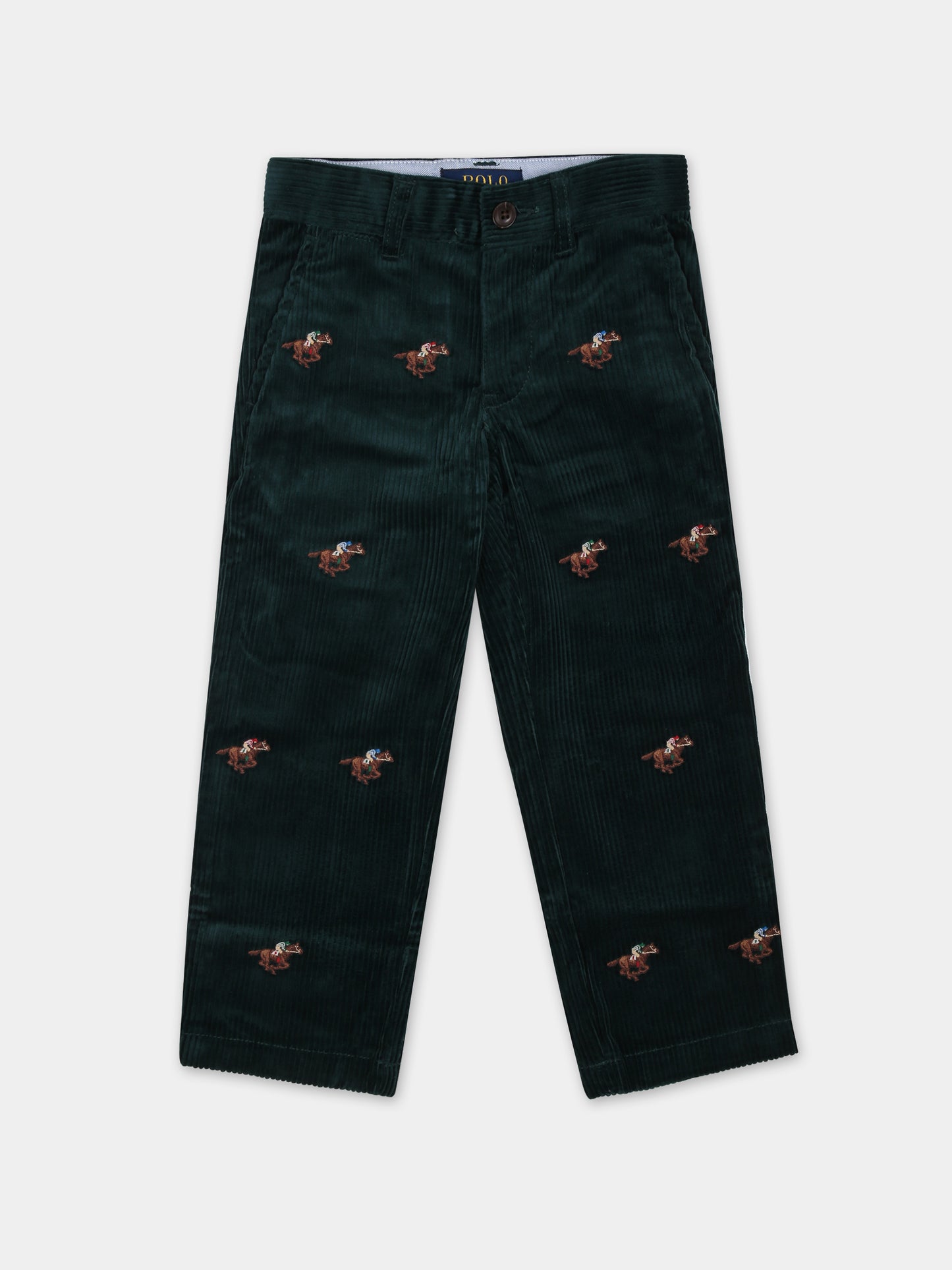 Pantalone casual verde per bambino,Ralph Lauren Kids,917053001