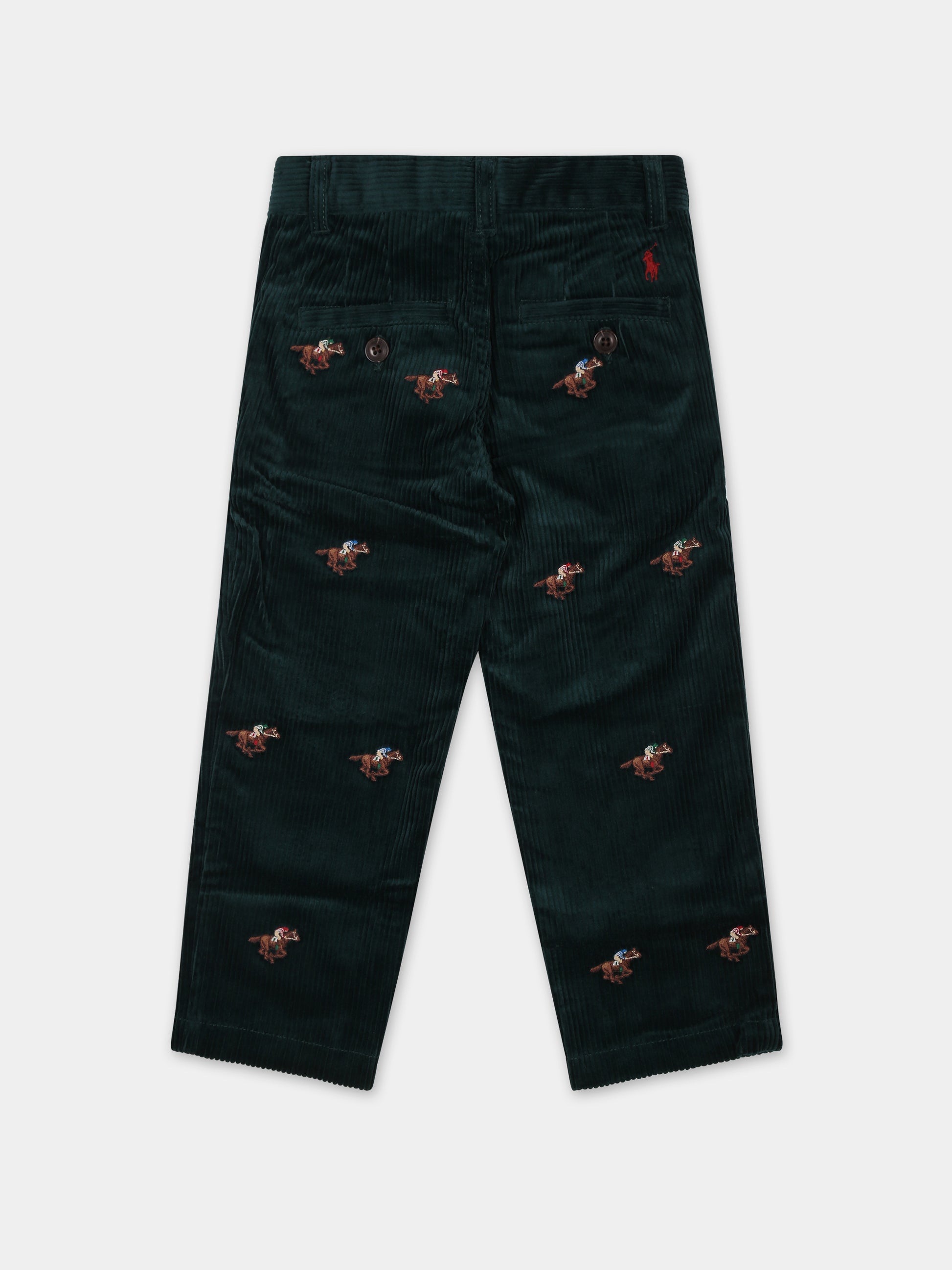 Pantalone casual verde per bambino,Ralph Lauren Kids,917053001