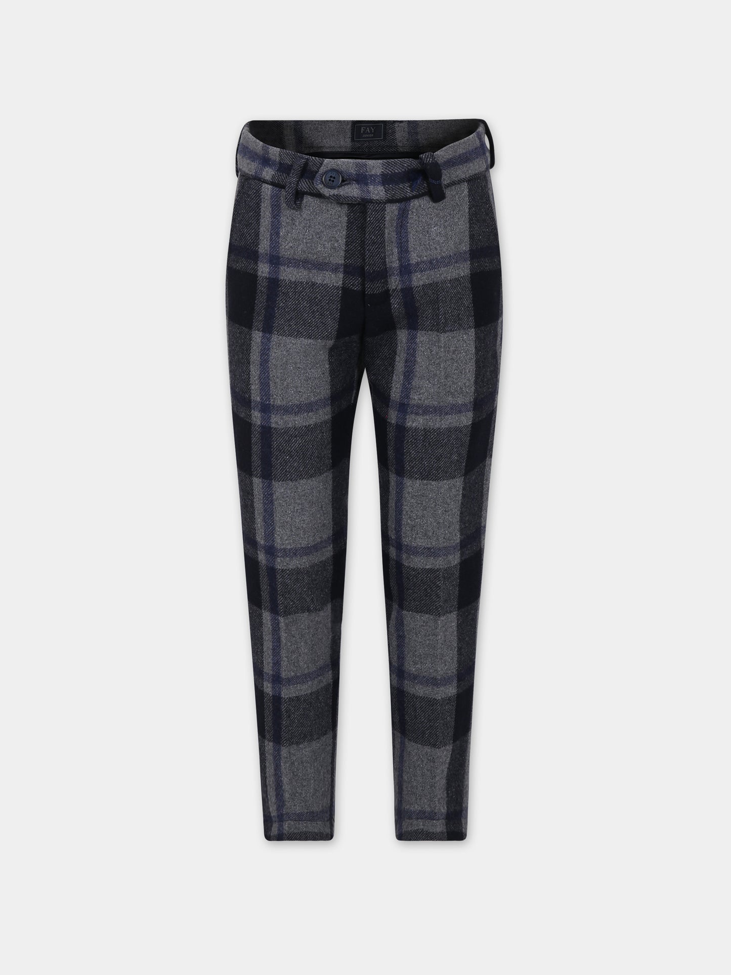 Pantaloni blu per bambino,Fay Kids,FT6P00 E0133 808BL