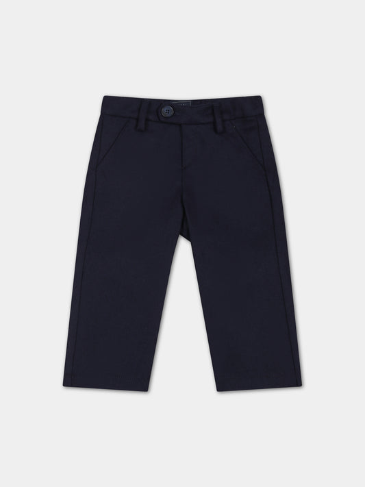 Pantaloni blu per neonato,Fay Kids,FT6520 I0172 621