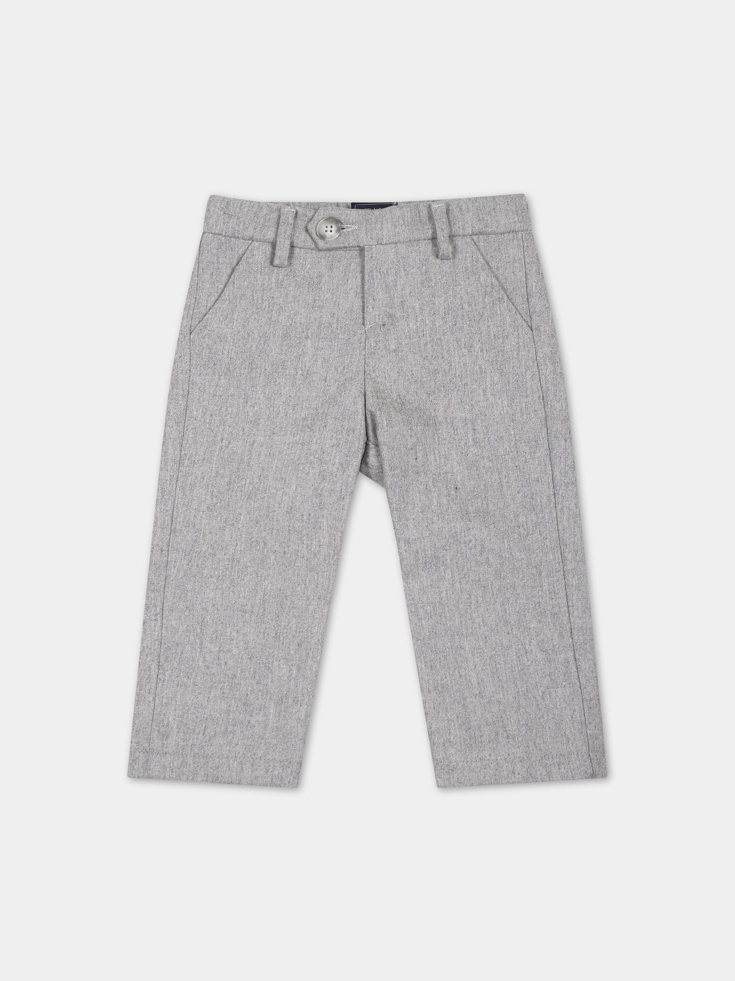 Pantaloni grigi per neonato,Fay Kids,FT6520 I0172 807