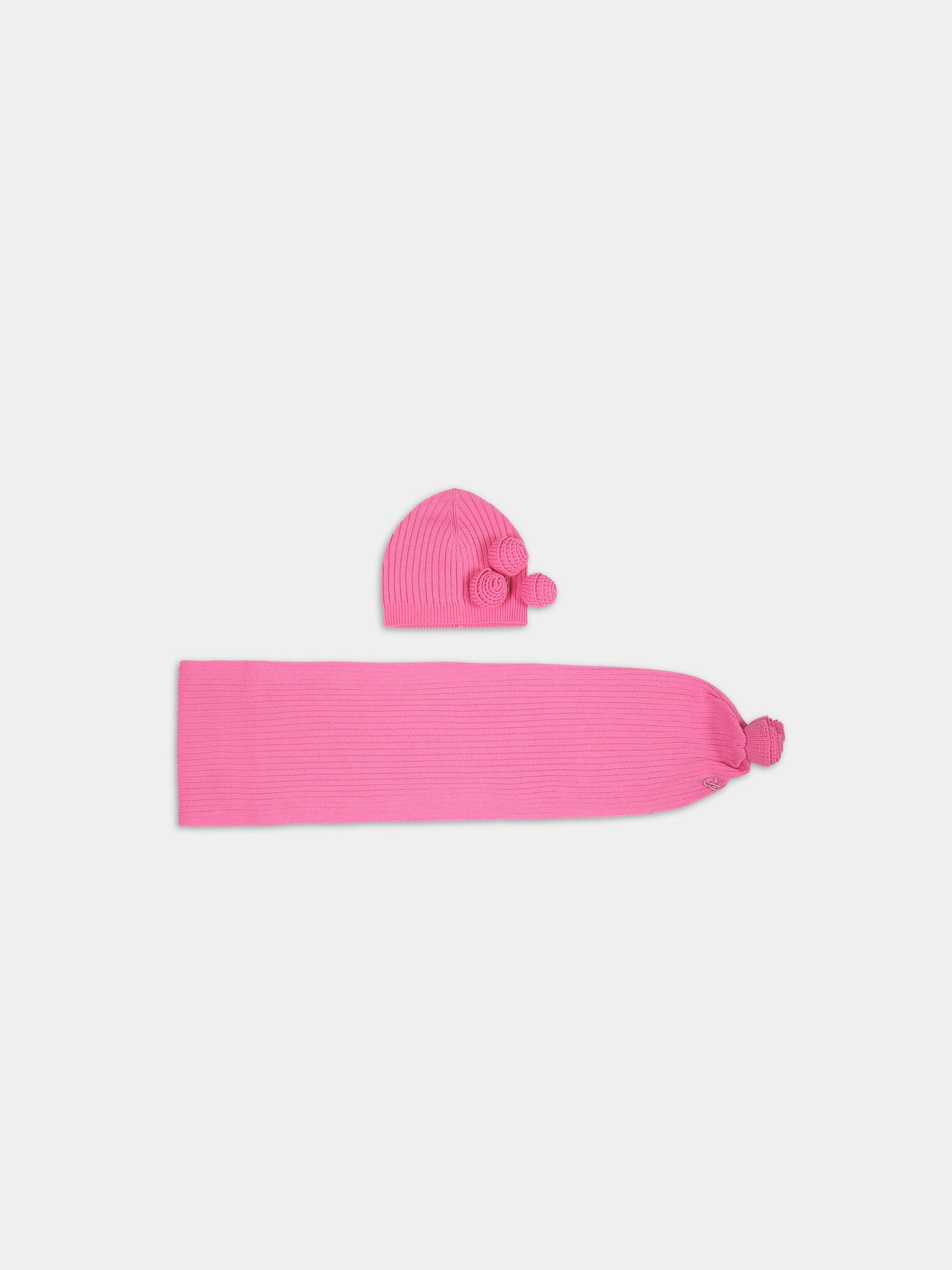Set fucsia per bambina,Blumarine Baby,IF3182 X0517