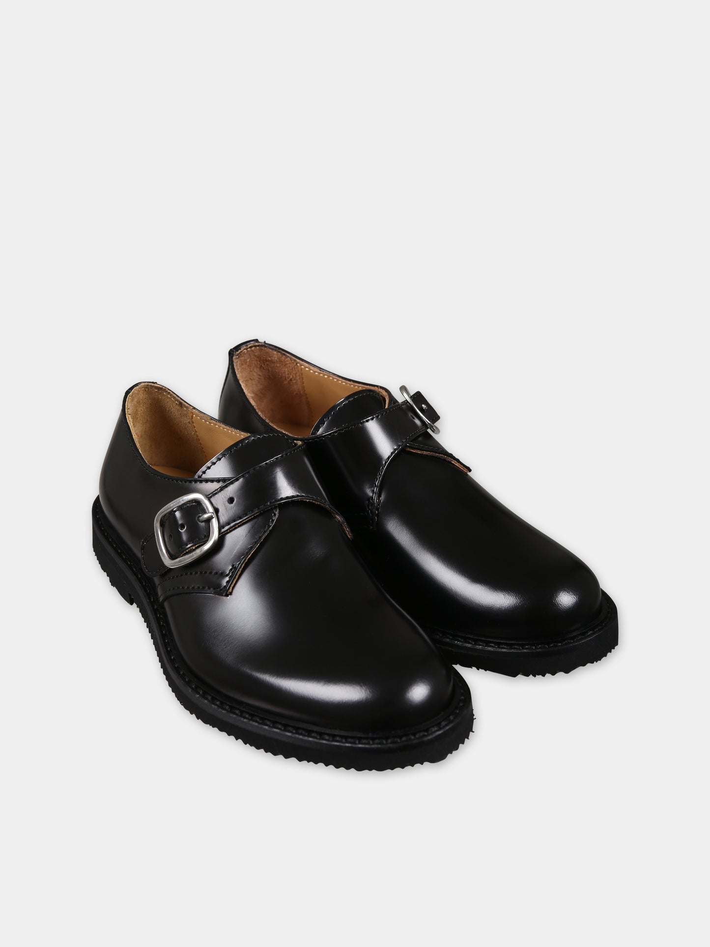 Moccassini neri per bambino,Gallucci Kids,J20393AMBOE999