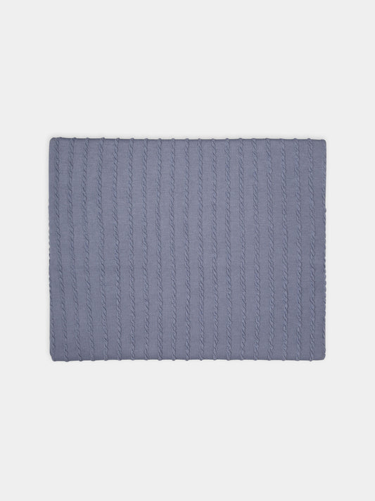 Coperta azzurra per neonato,La Stupenderia,TBCO60M16