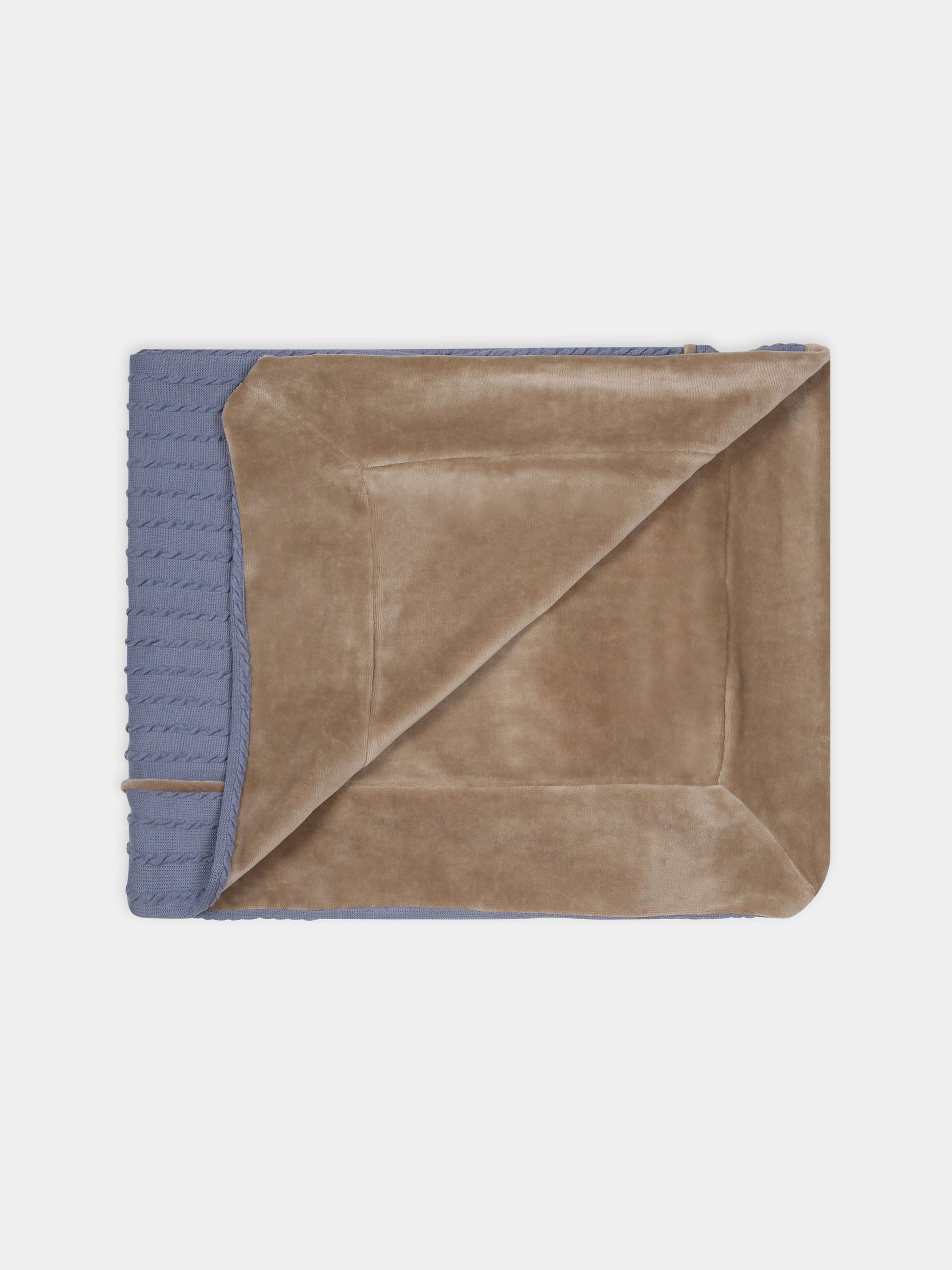 Coperta azzurra per neonato,La Stupenderia,TBCO60M16