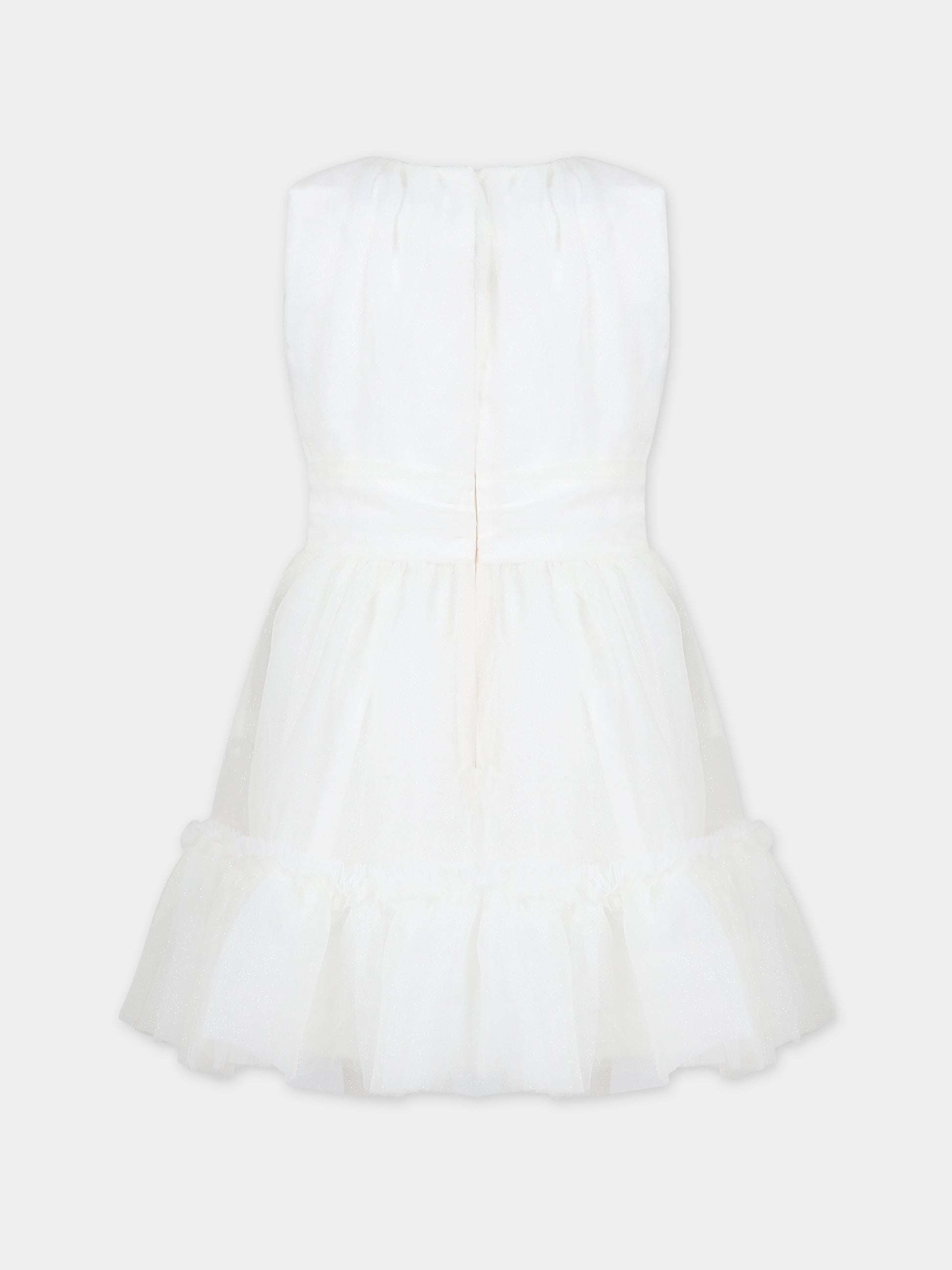 Vestito avorio per bambina,Simonetta,ST1C11 O0046 101