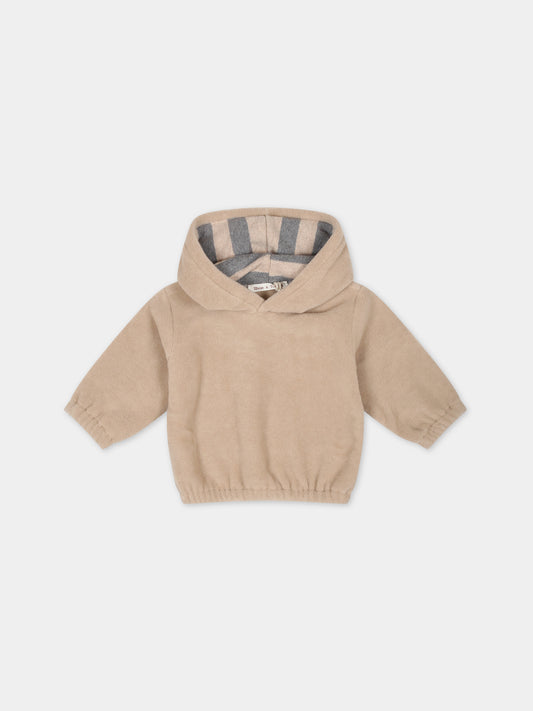 Felpa beige per neonato,Zhoe & Tobiah,WWA4 45