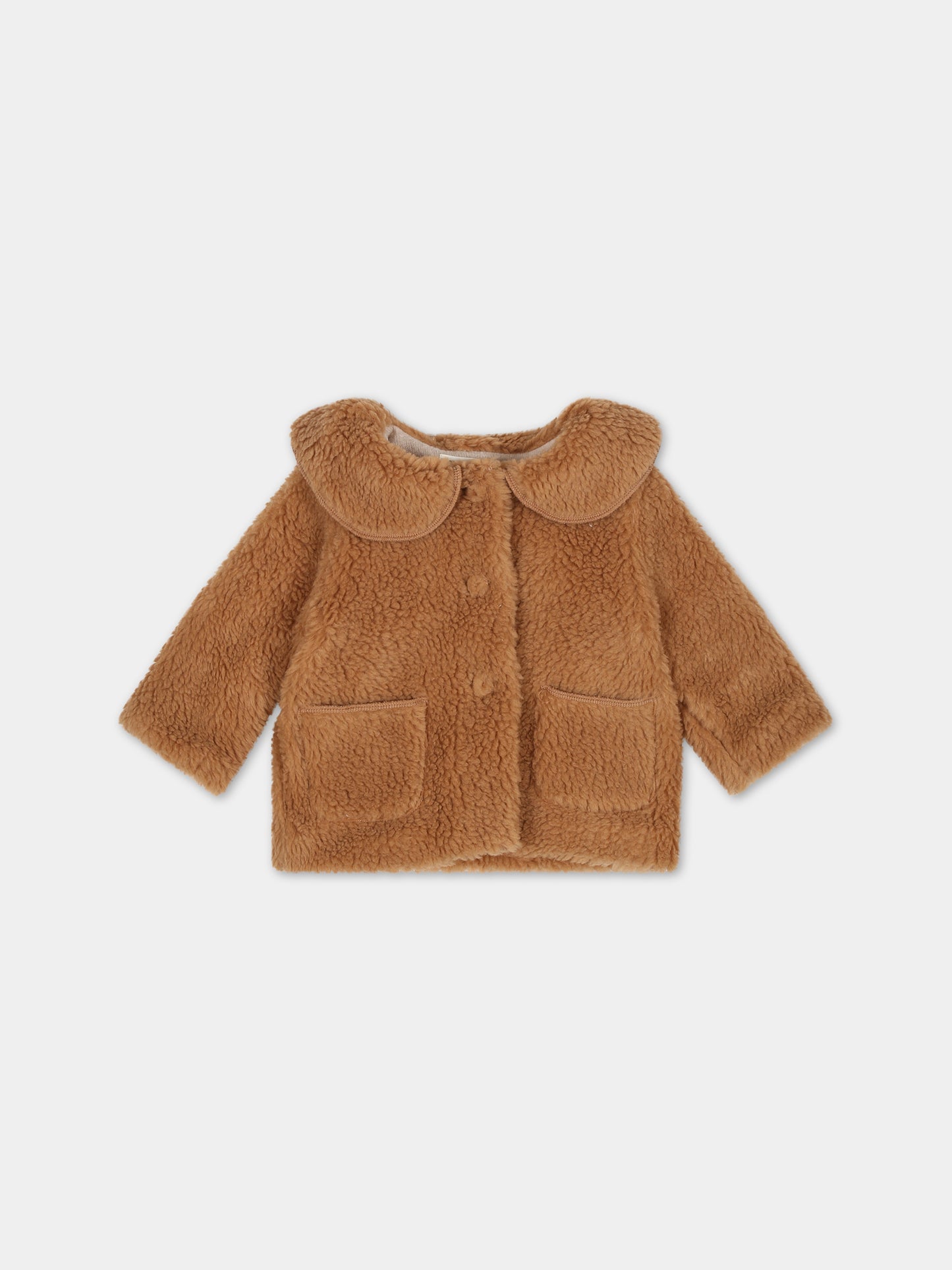 Ecopelliccia marrone per neonata,Zhoe & Tobiah,BEE1 159