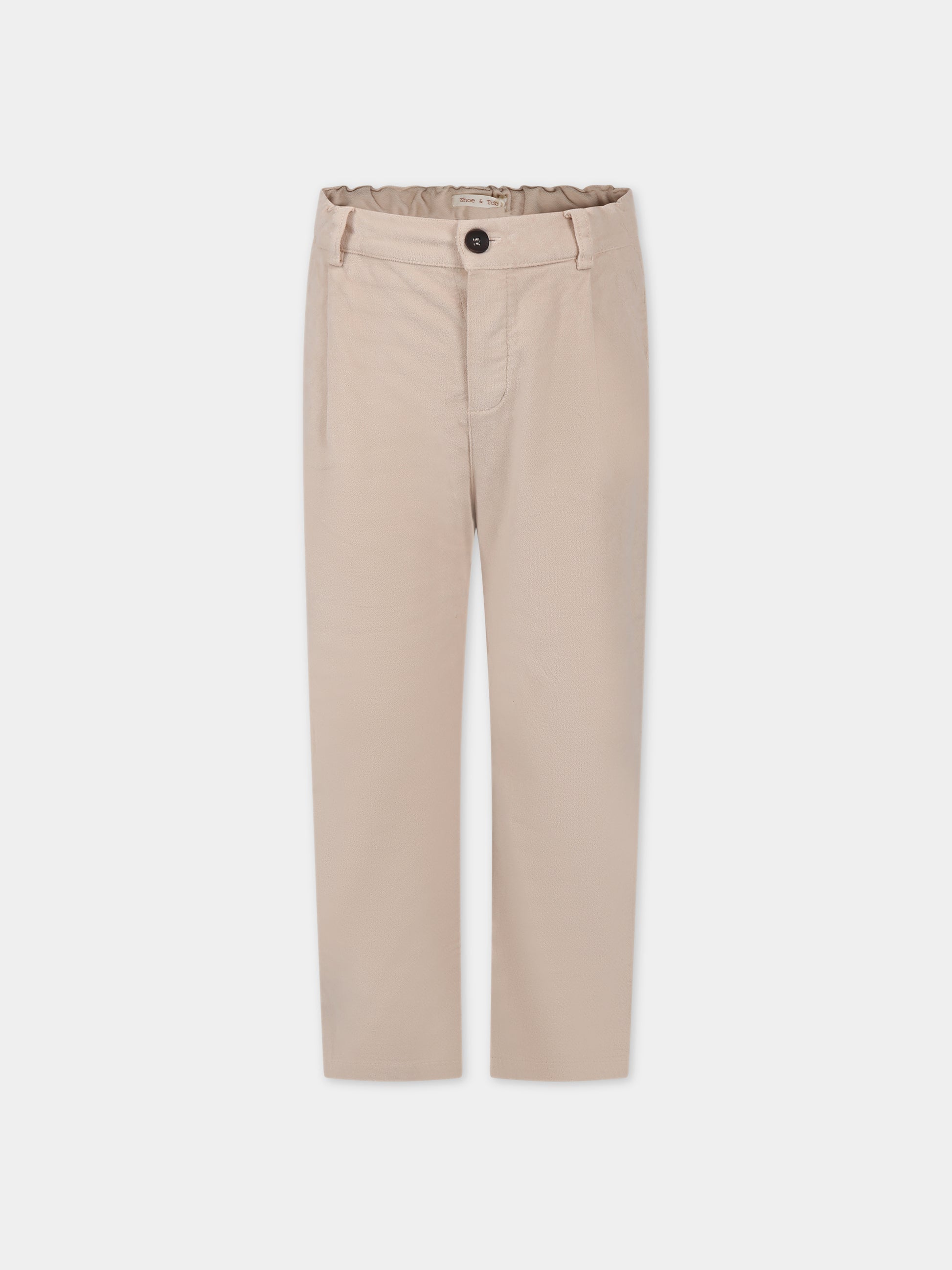 Pantaloni avorio per bambino,Zhoe & Tobiah,PJS18 45