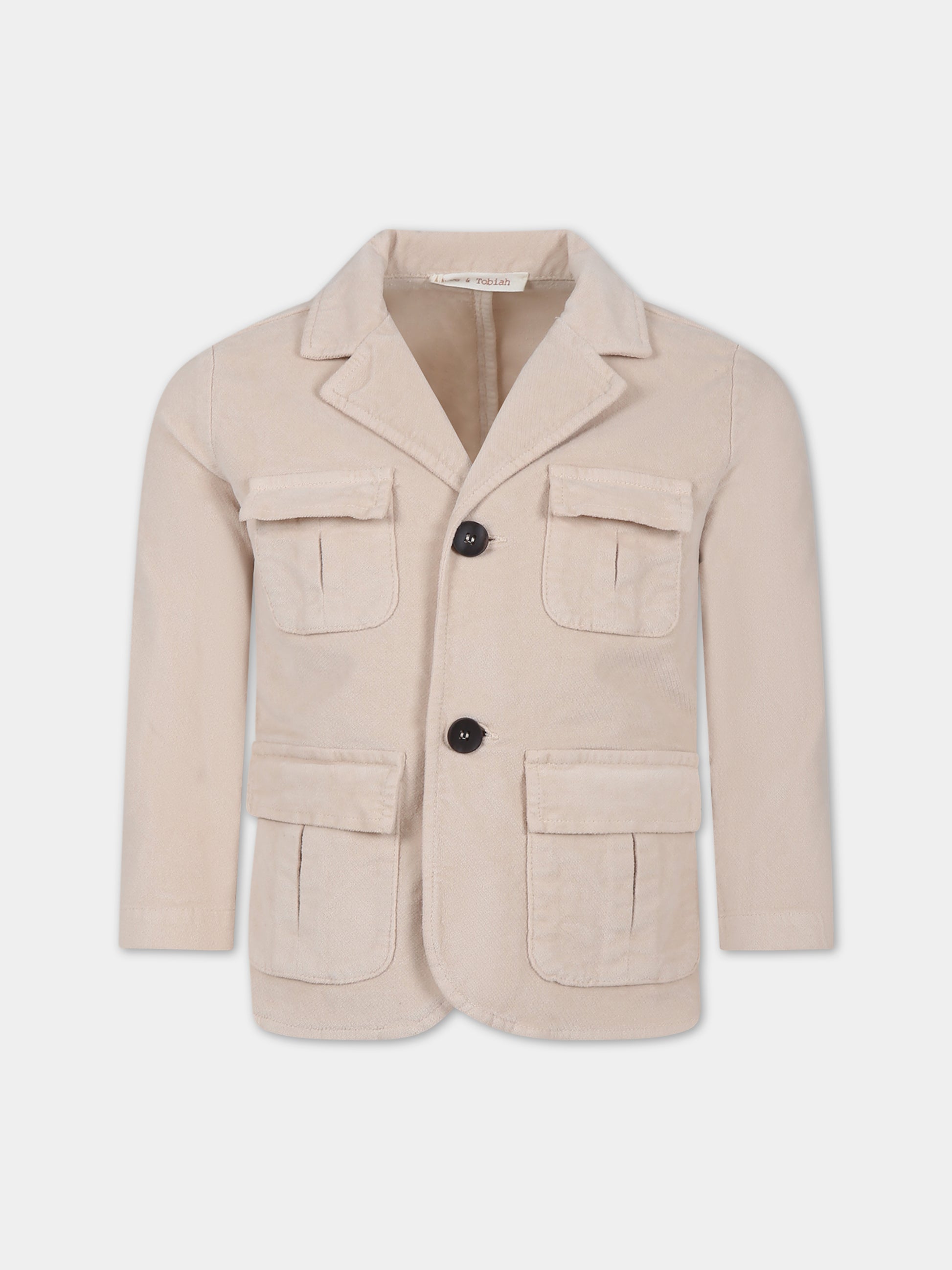 Giacca avorio per bambino,Zhoe & Tobiah,PJS14 45