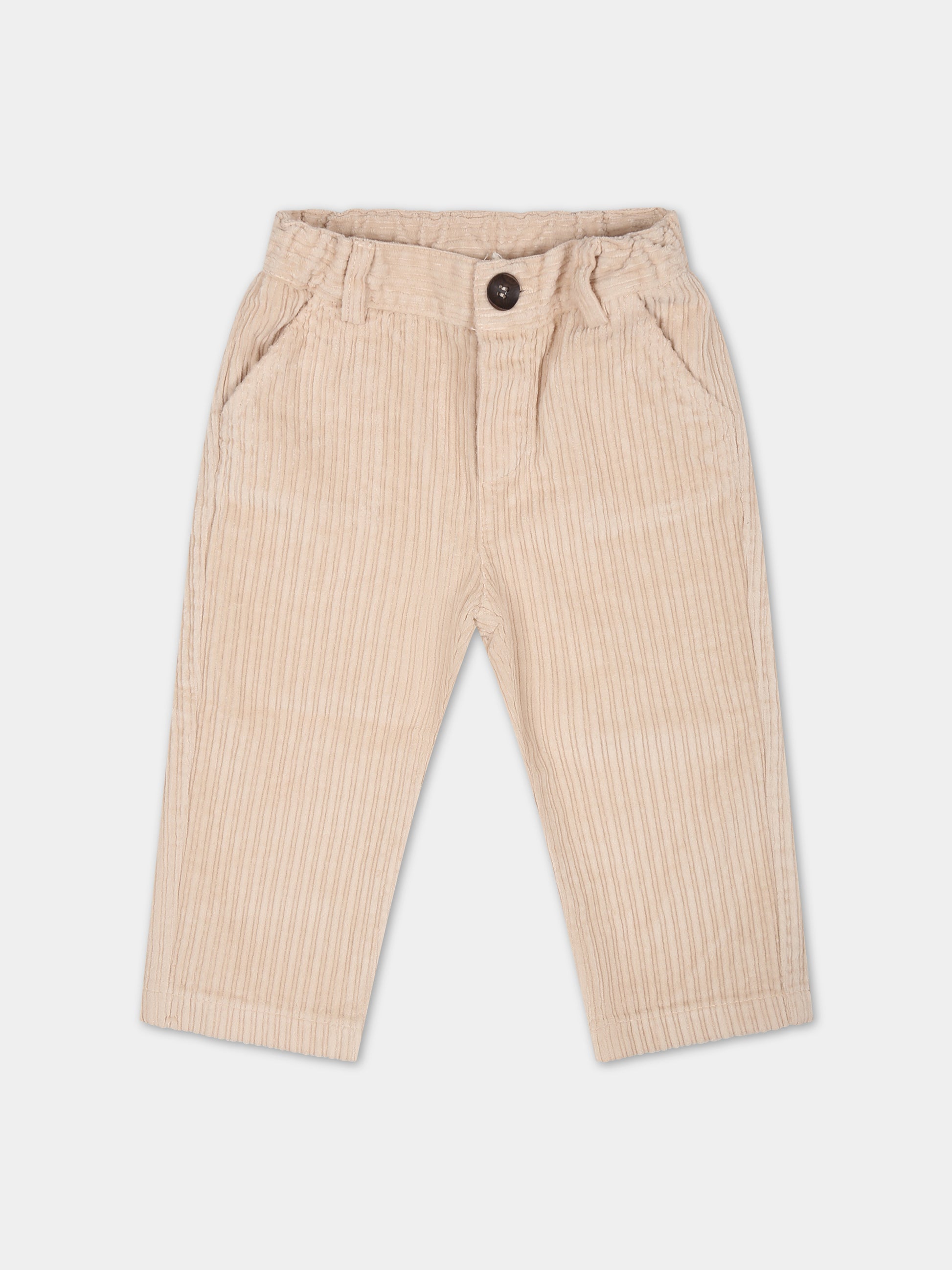 Pantaloni beige per neonato,Zhoe & Tobiah,PJS13 45 BB