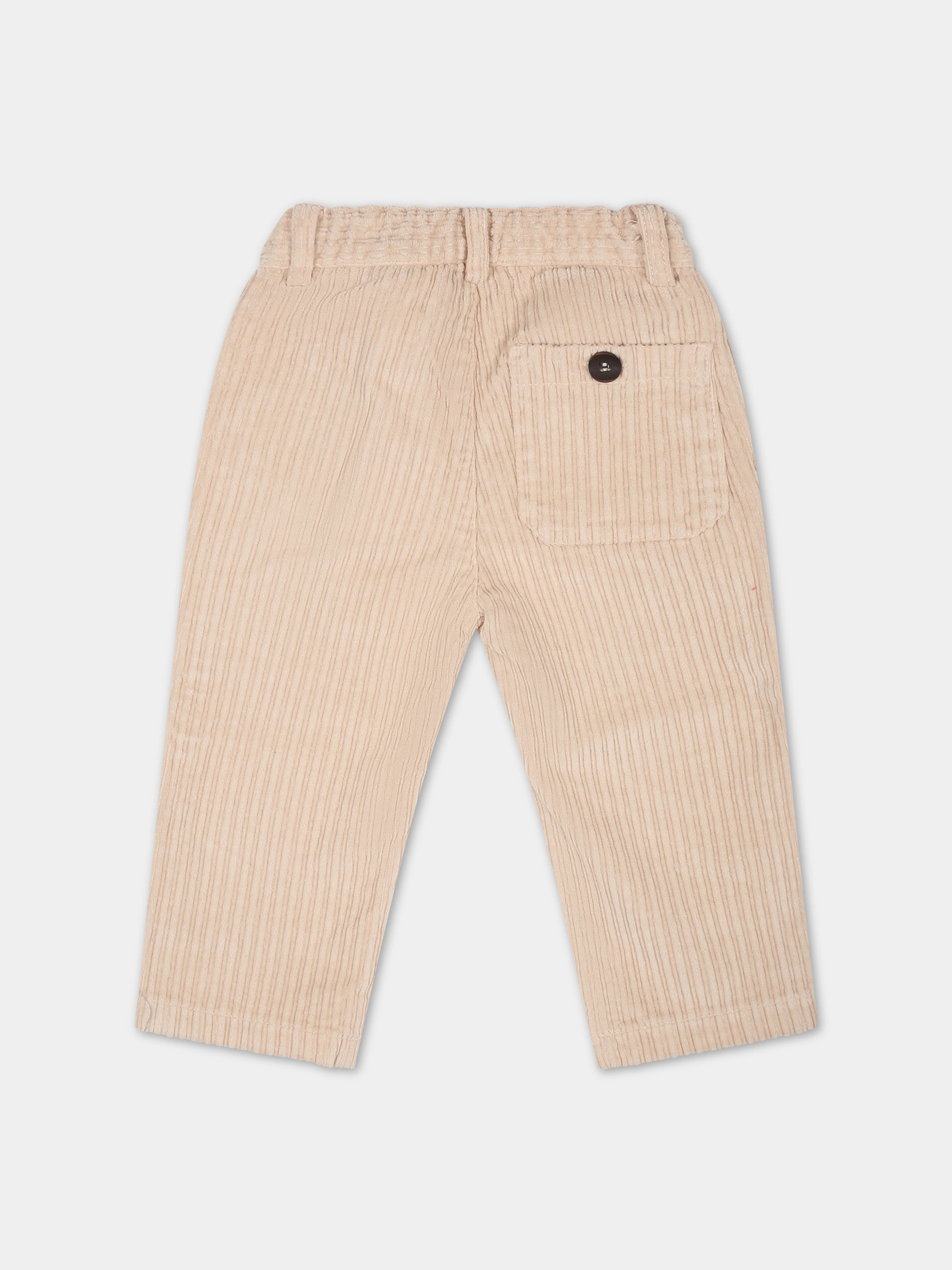 Pantaloni beige per neonato,Zhoe & Tobiah,PJS13 45 BB