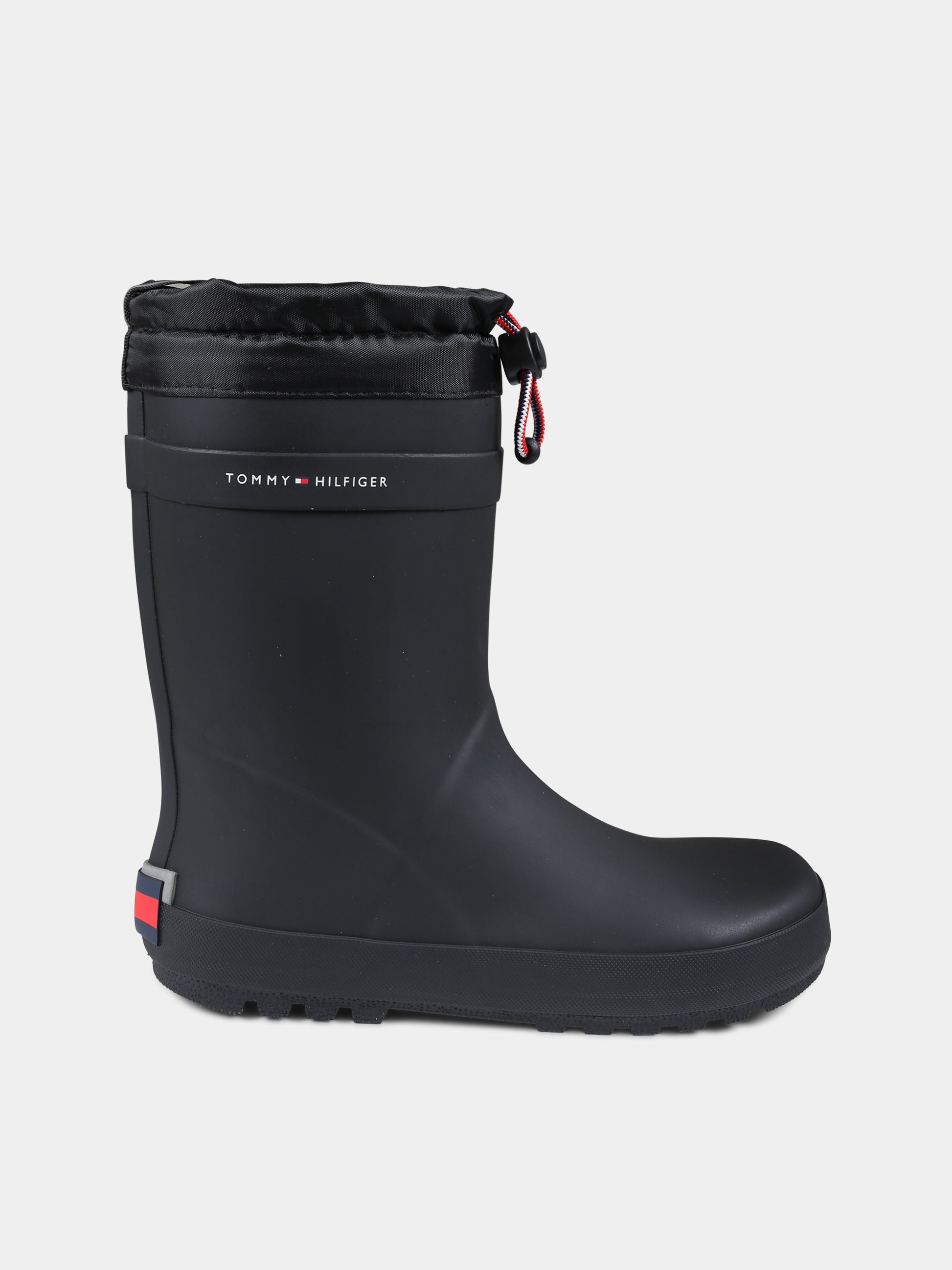 Stivali neri per bambini,Tommy Hilfiger Junior,T3X6 33167 0047999