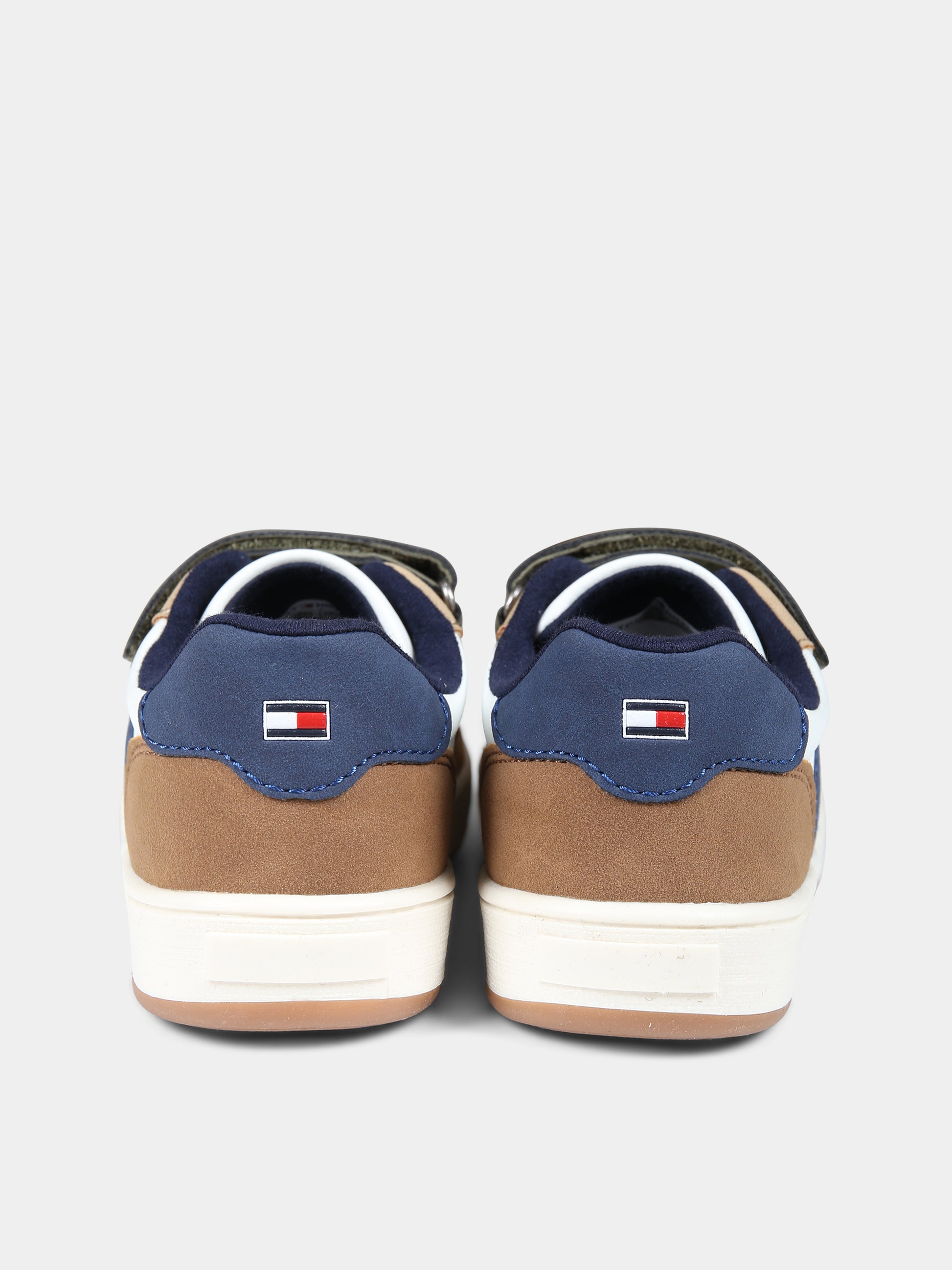 Sneakers bianche per bambino con logo,Tommy Hilfiger Junior,T1B9 33099 1269A330