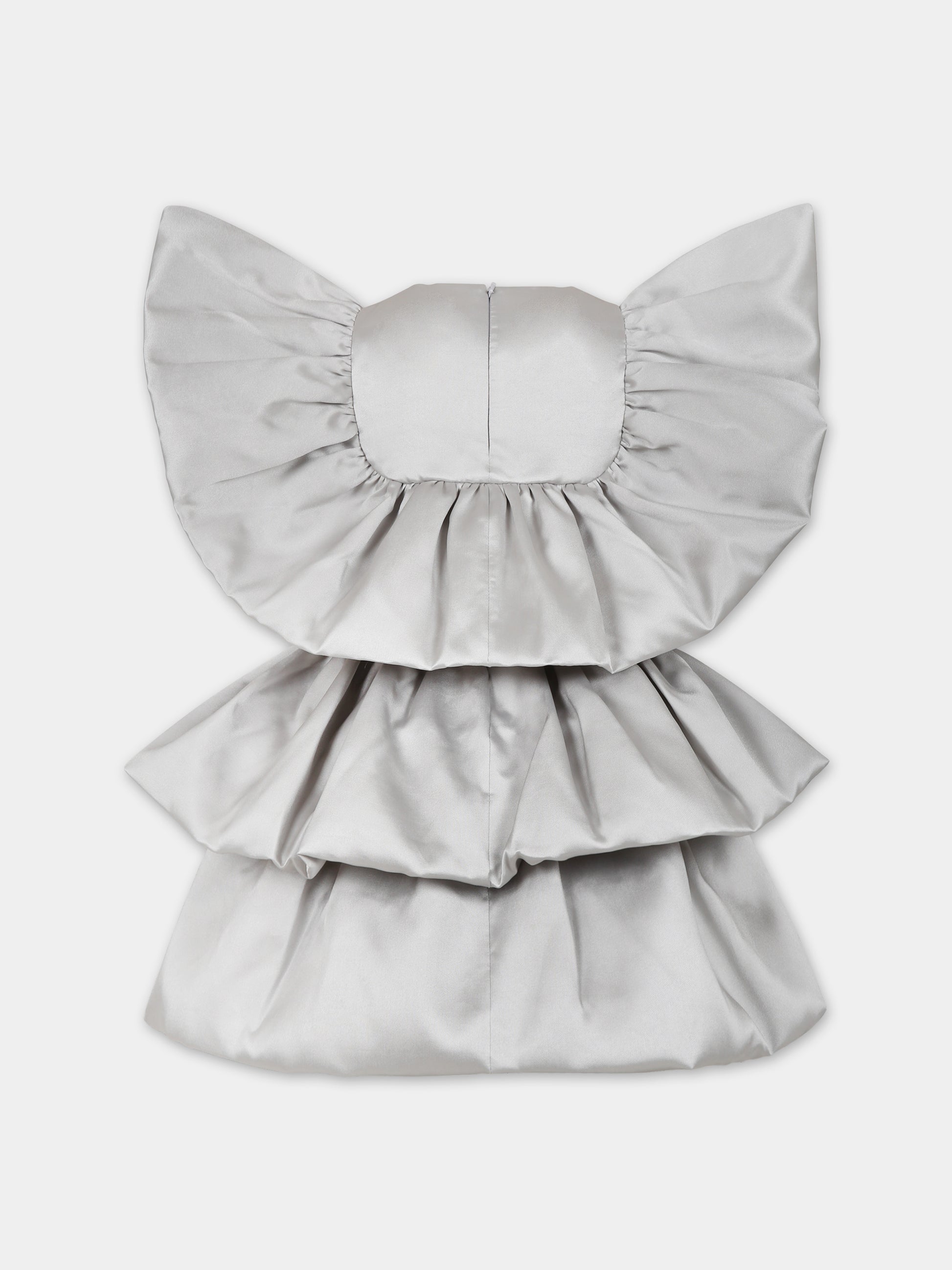 Vestito argento per bambina,Caroline Bosmans,AW23 4023 31 9999