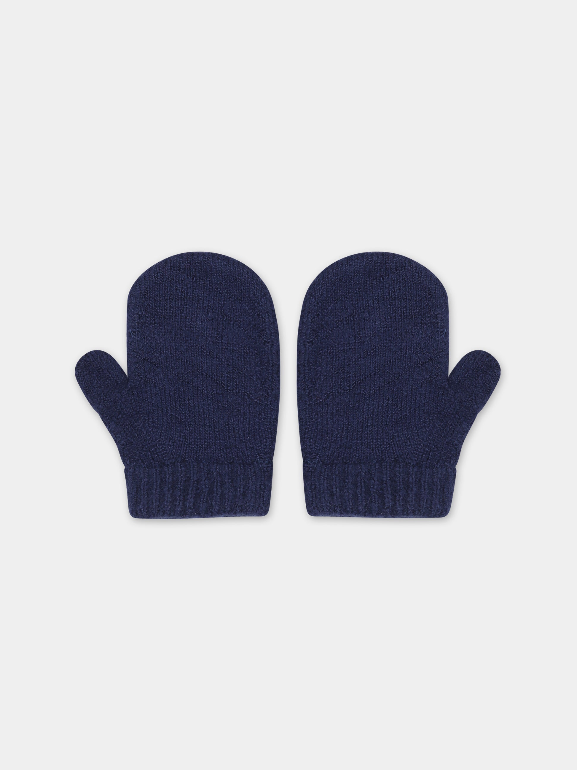 Set blu per neonata con motivo jacquard,Mayoral,10536 086