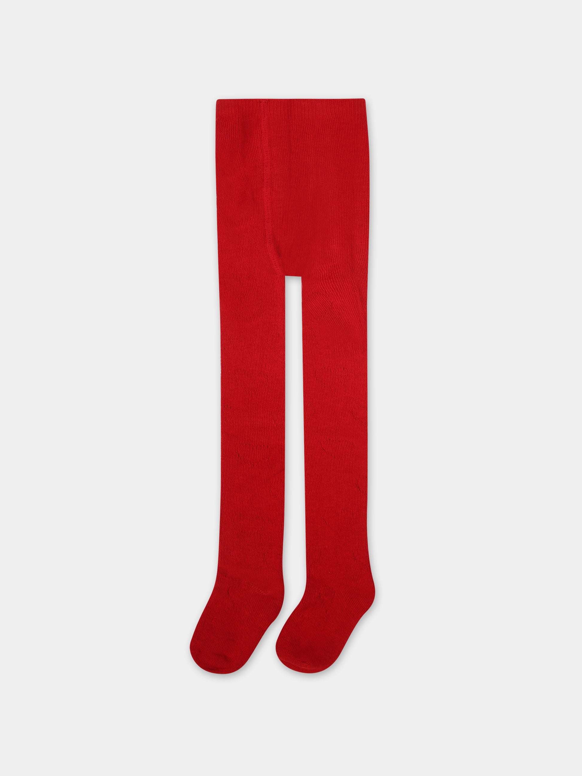 Collant rossi per neonata con cuori,Mayoral,10519 077