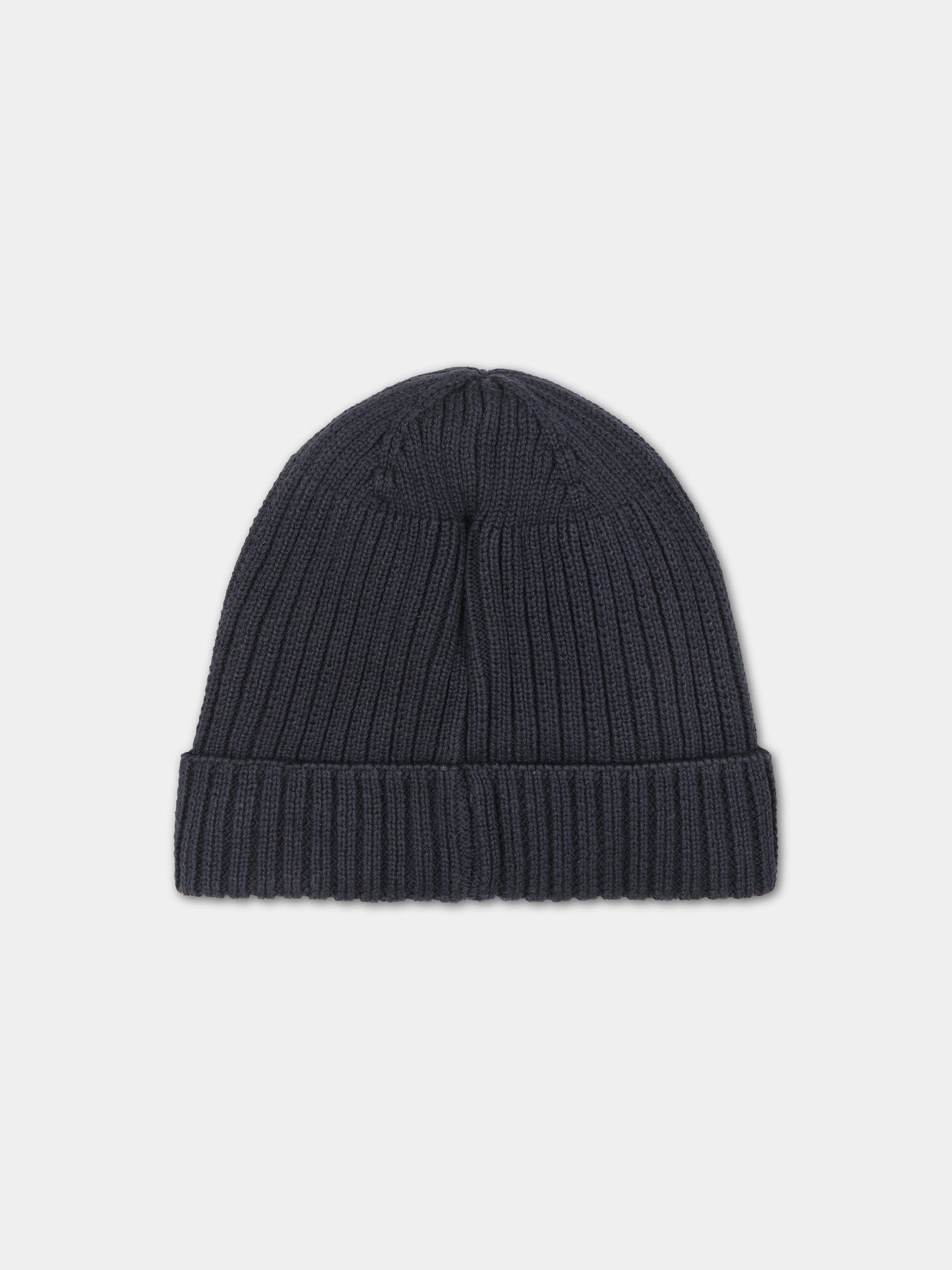 Cappello blu per bambini con logo,Petit Bateau,A08C8 01