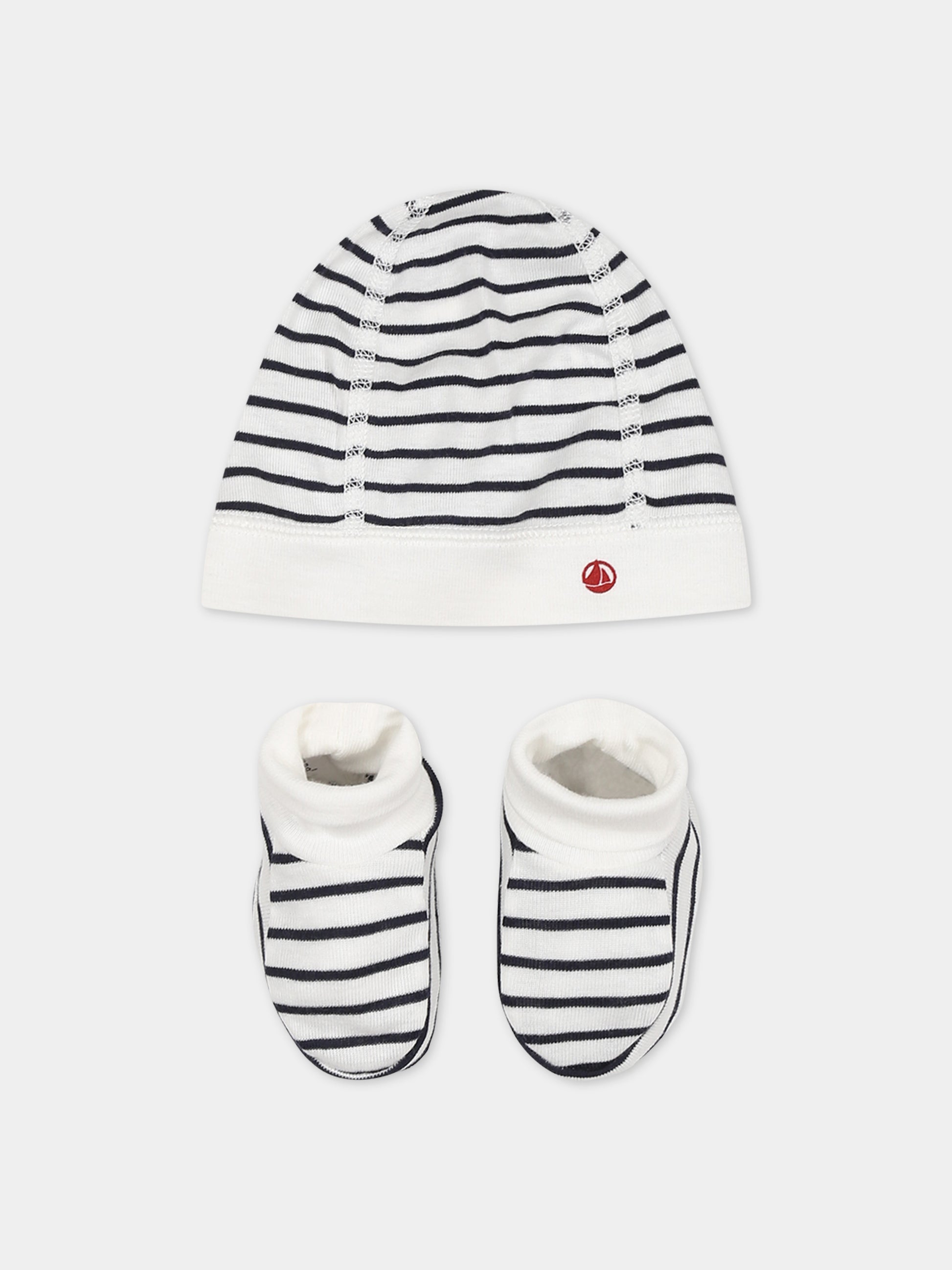 Set bianco per neonato,Petit Bateau,A081H 00