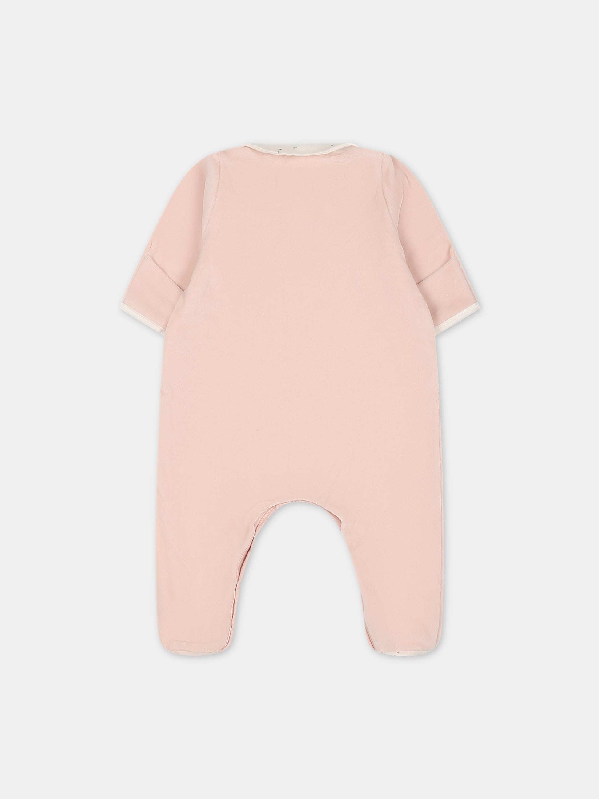 Tutina rosa per neonata,Petit Bateau,A087X 01