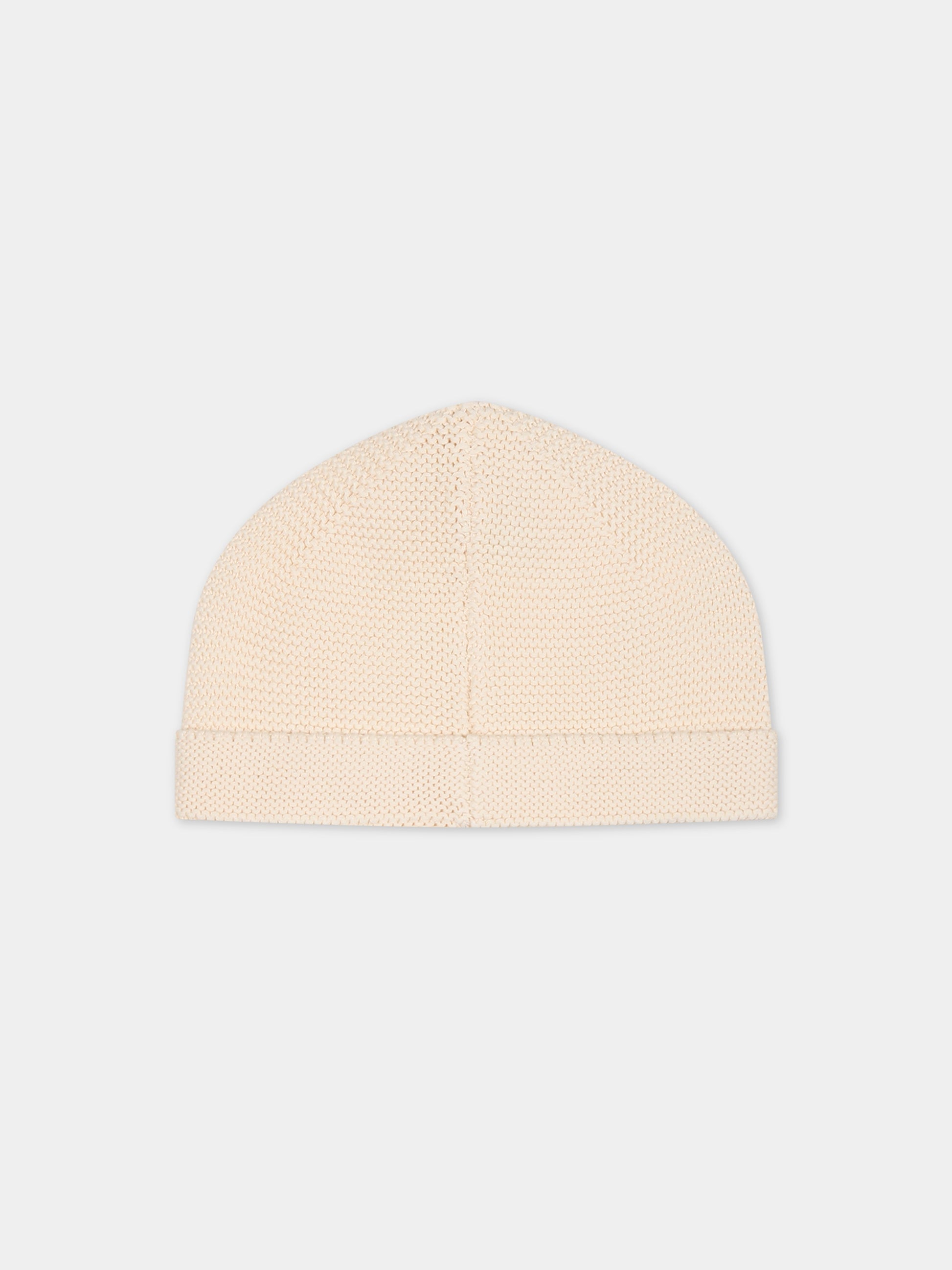 Cappello avorio per neonati,Petit Bateau,A08GS 01