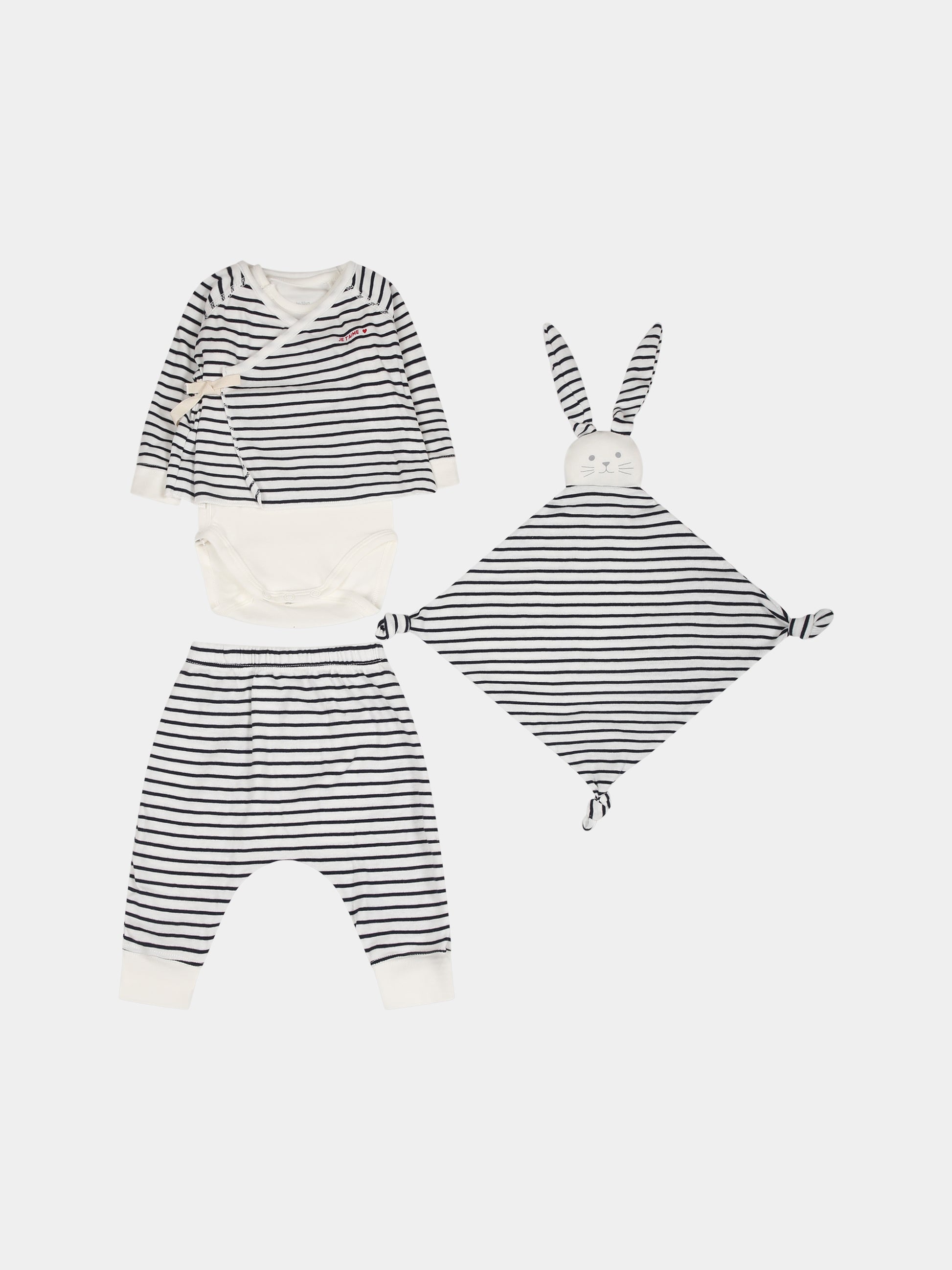 Completo nascita multicolor per neonato,Petit Bateau,A08WI 00