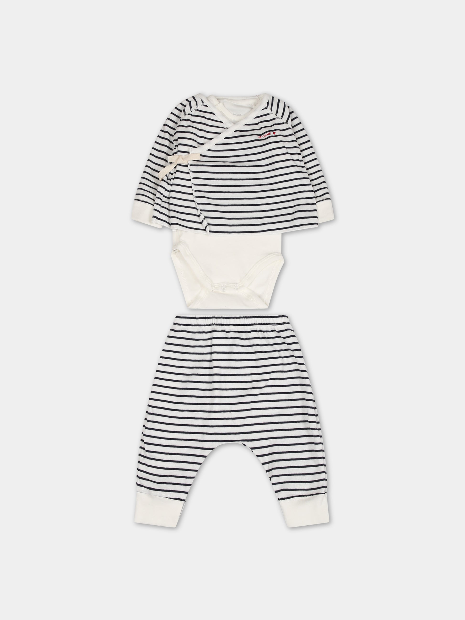 Completo nascita multicolor per neonato,Petit Bateau,A08WI 00