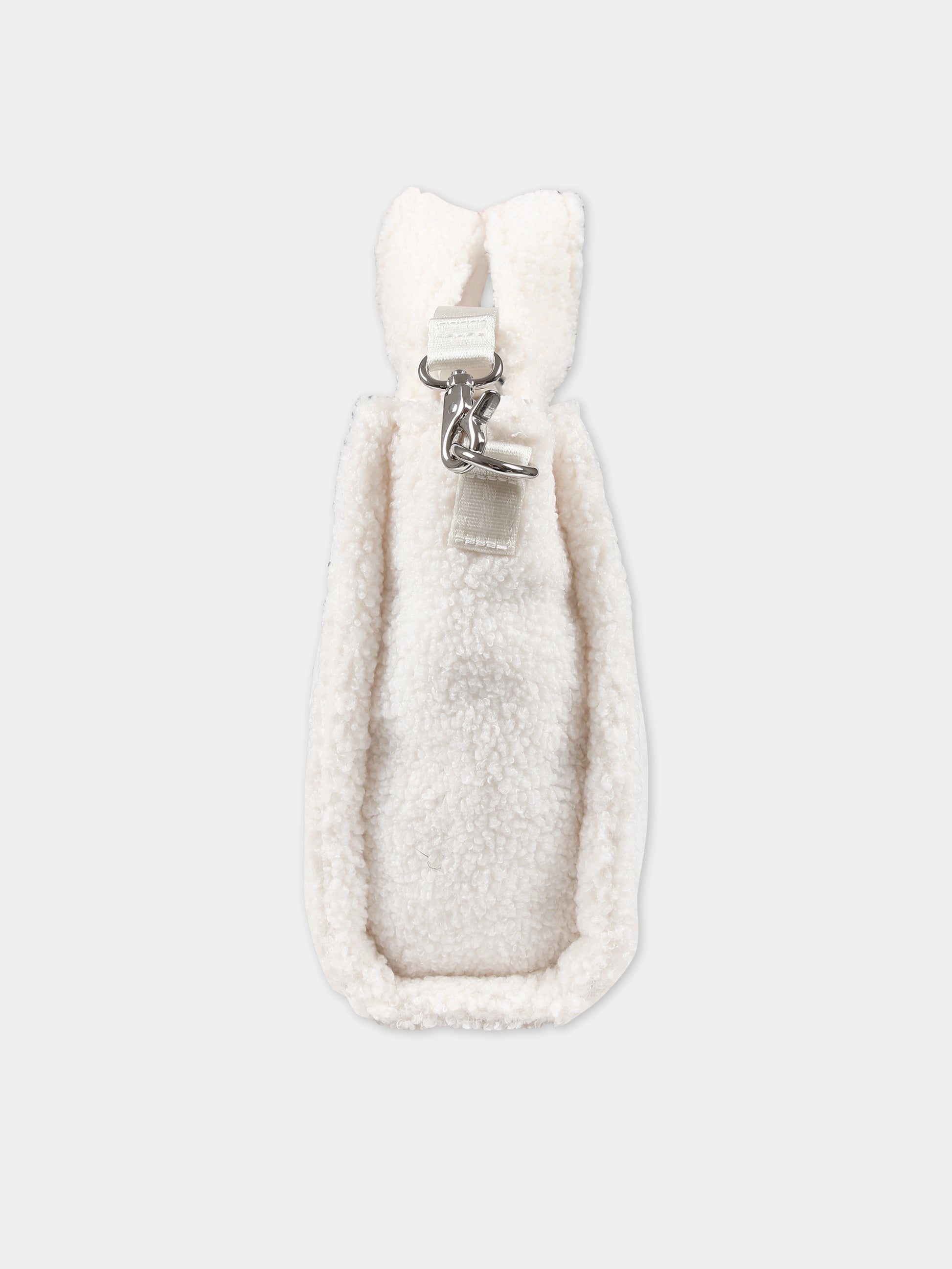 Borsa avorio per bambina con logo,Calvin Klein Kids,23WMCKIU0IU00355 YBI