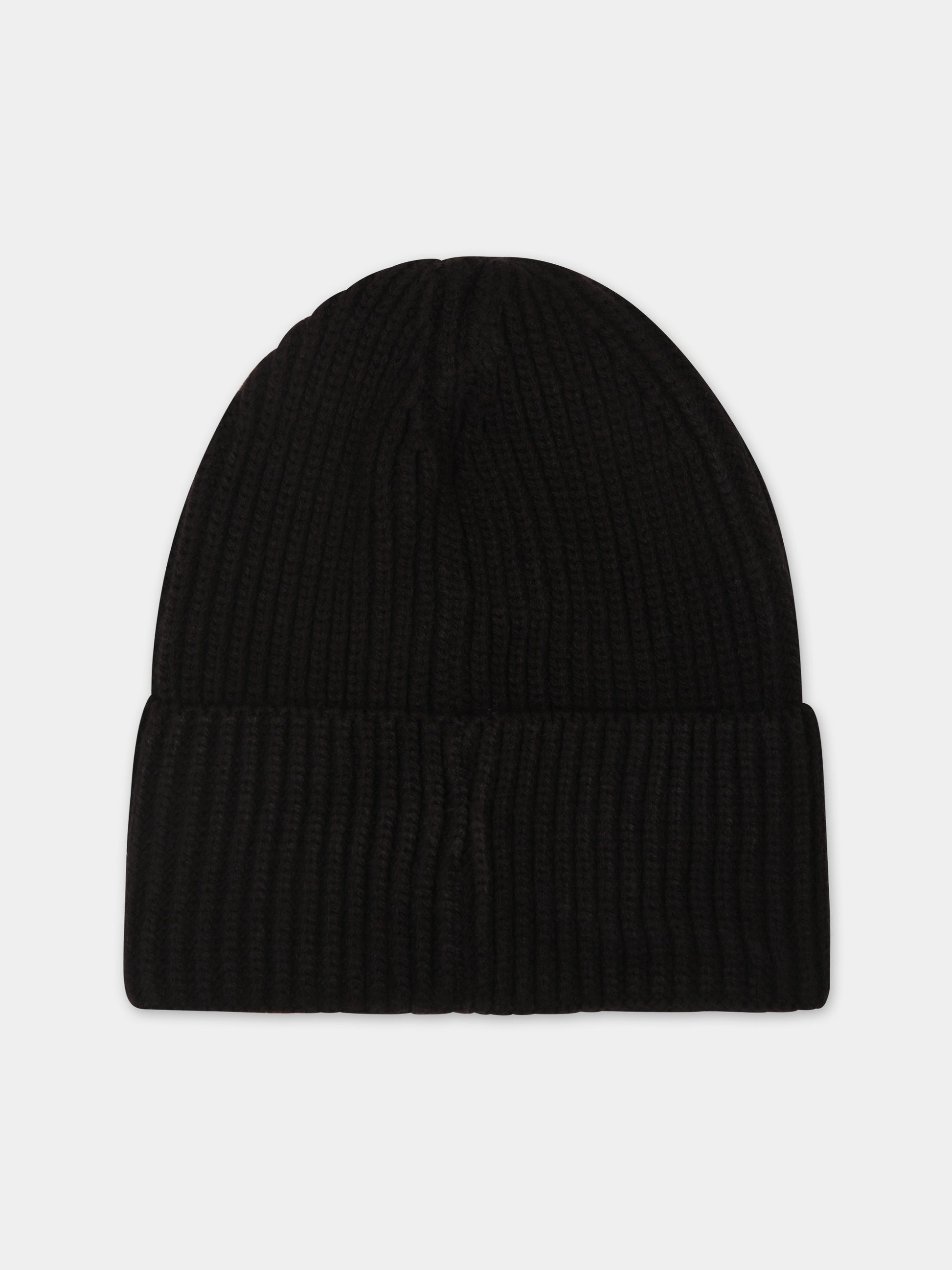Cappello nero per bambini con logo,Calvin Klein Kids,23WMCKIU0IU00440 BEH