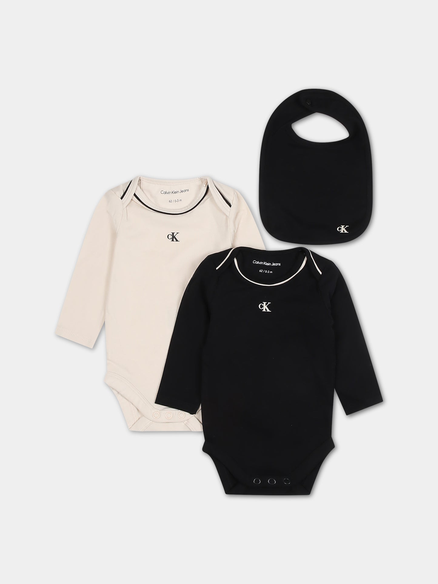 Set multicolor per neonati con logo,Calvin Klein Kids,23WMCKIN0IN00111 0F4