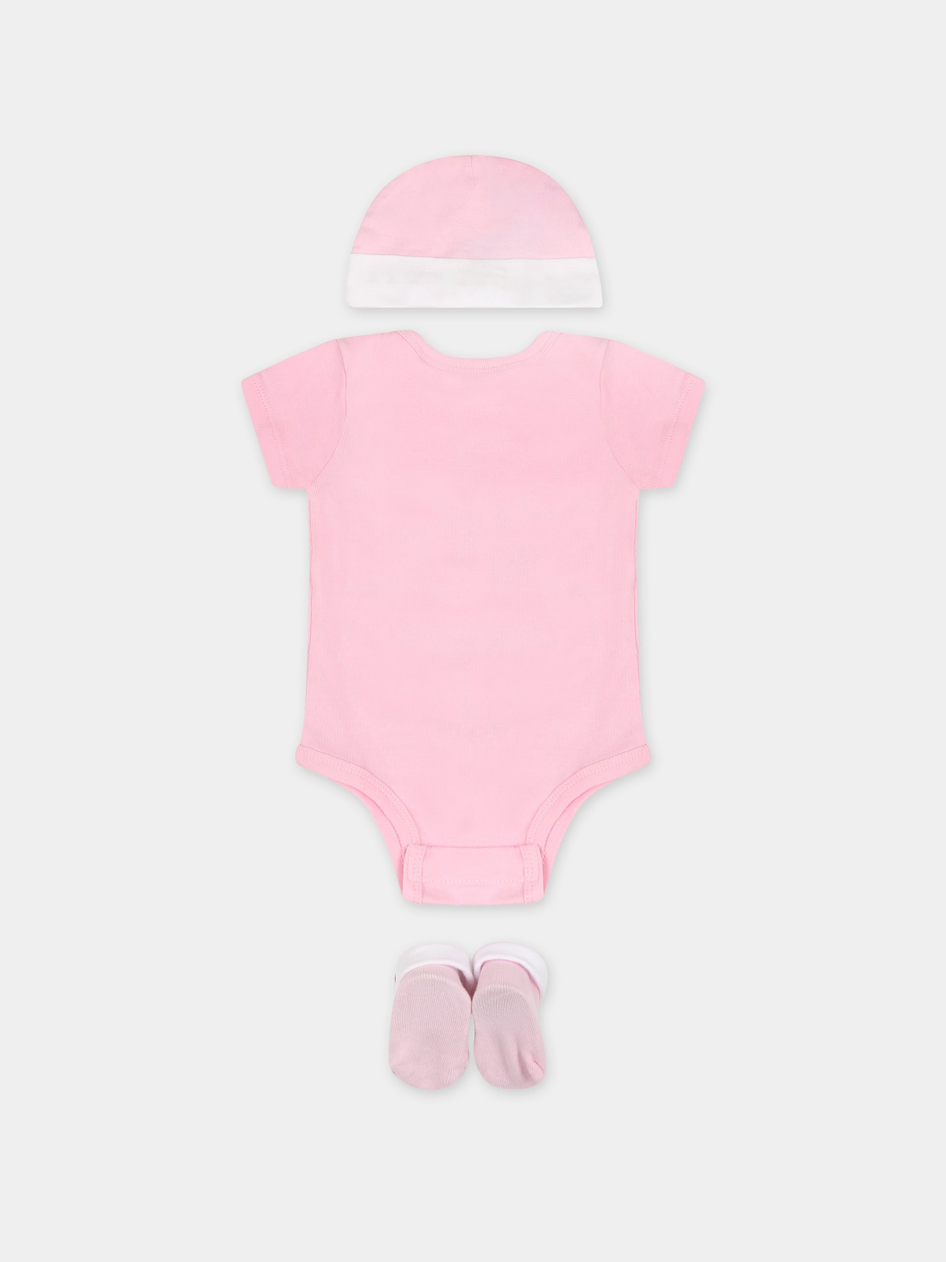 Set rosa per neonata con logo,Levi's Kids,23WMLKLL0019 A4U