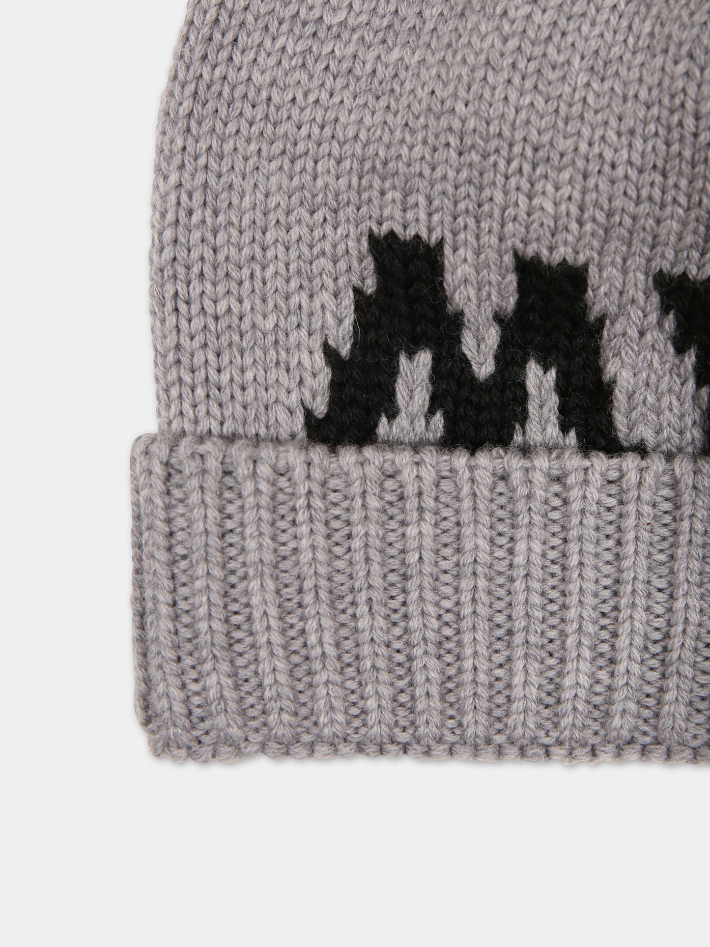 Berretto grigio per bambini con logo,Myar,MY0104 MY069 MYF2U MY917