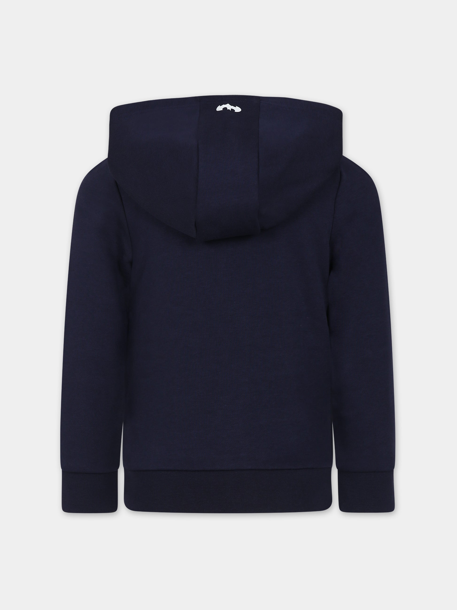 Felpa blu per bambino con logo,Boss,J50893 849