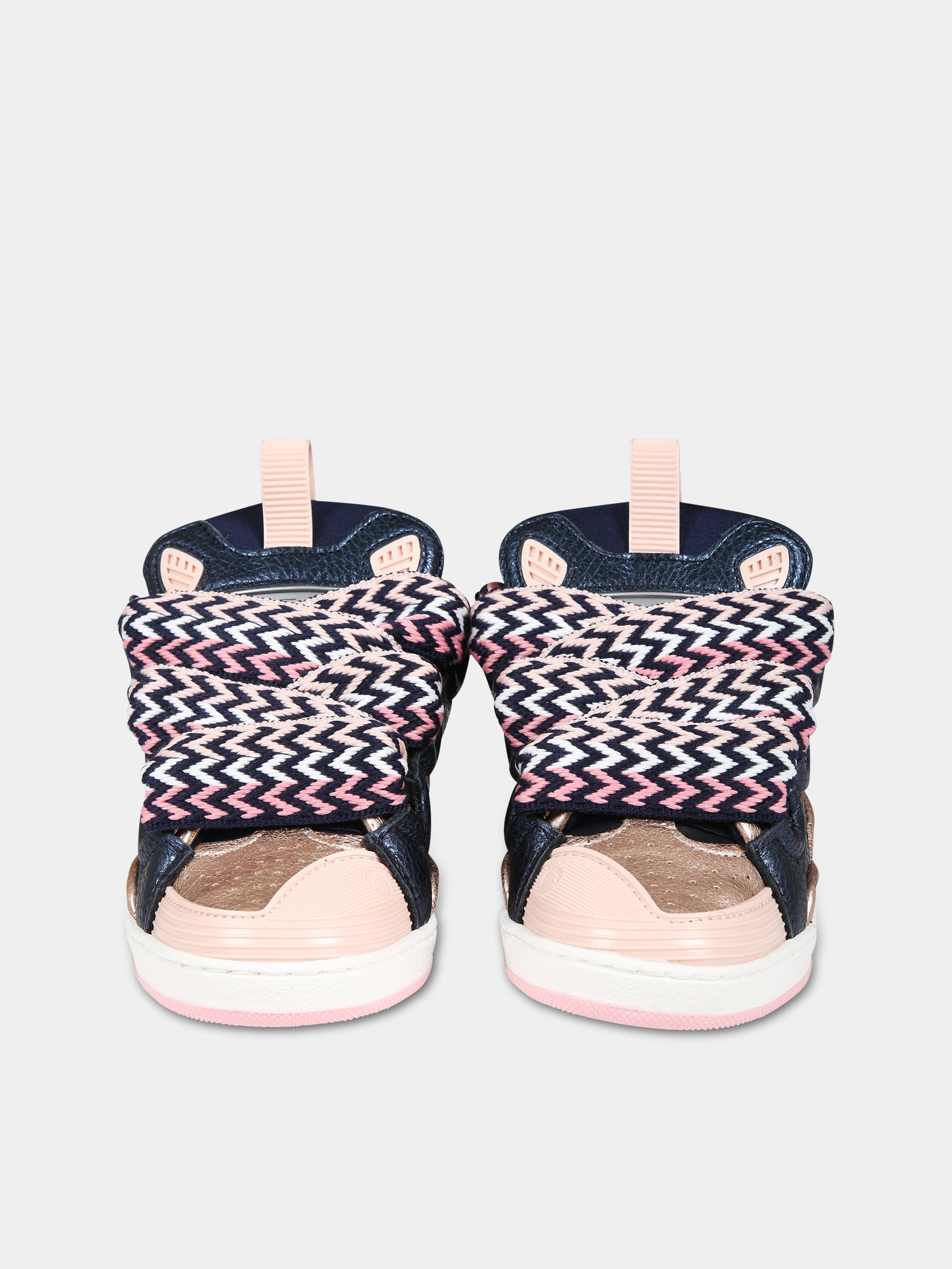 Sneakers blu per bambina,Lanvin Petite,N19056 841