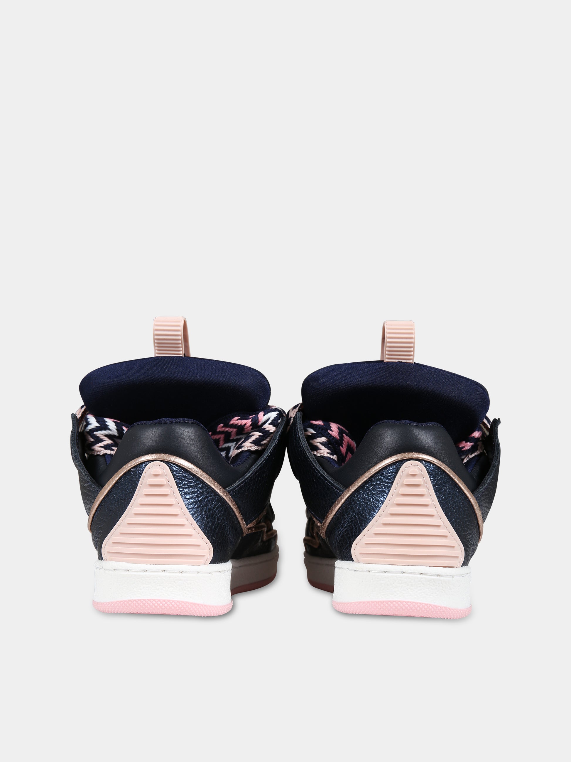 Sneakers blu per bambina,Lanvin Petite,N19056 841