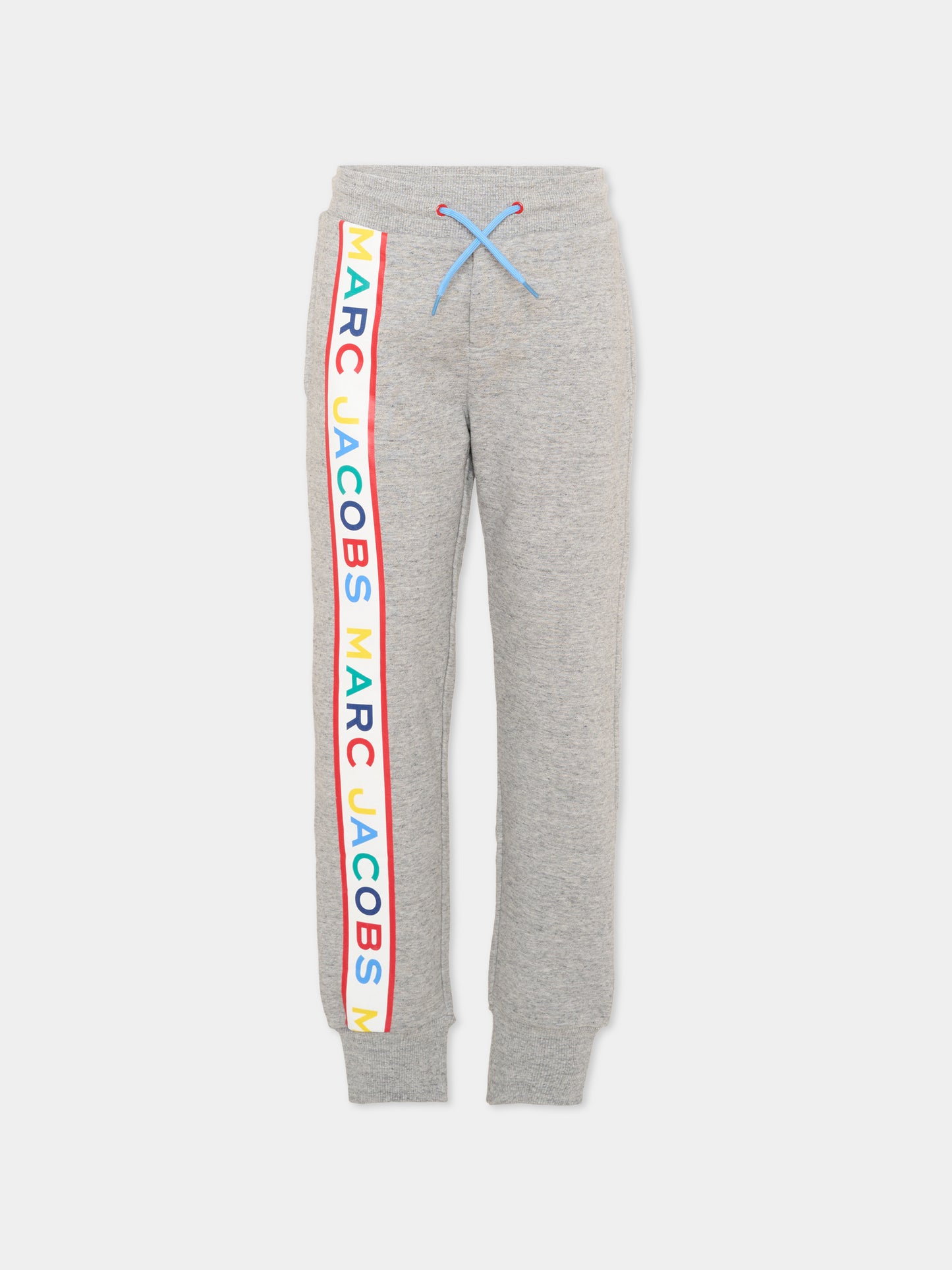 Pantaloni sportivi grigi per bambino con logo,Marc Jacobs,W24273 A35