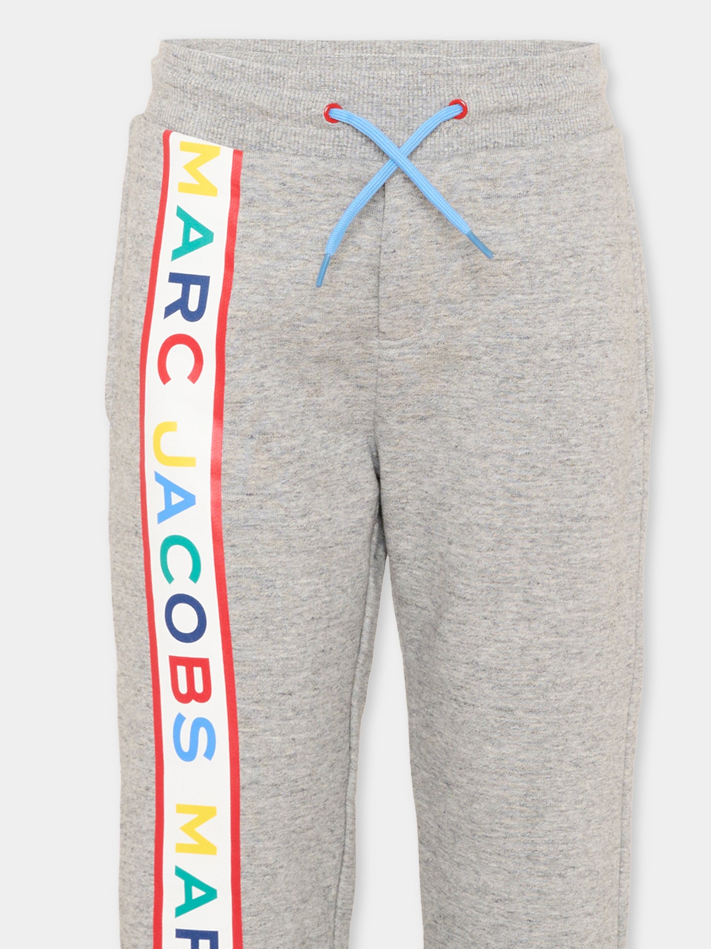 Pantaloni sportivi grigi per bambino con logo,Marc Jacobs,W24273 A35