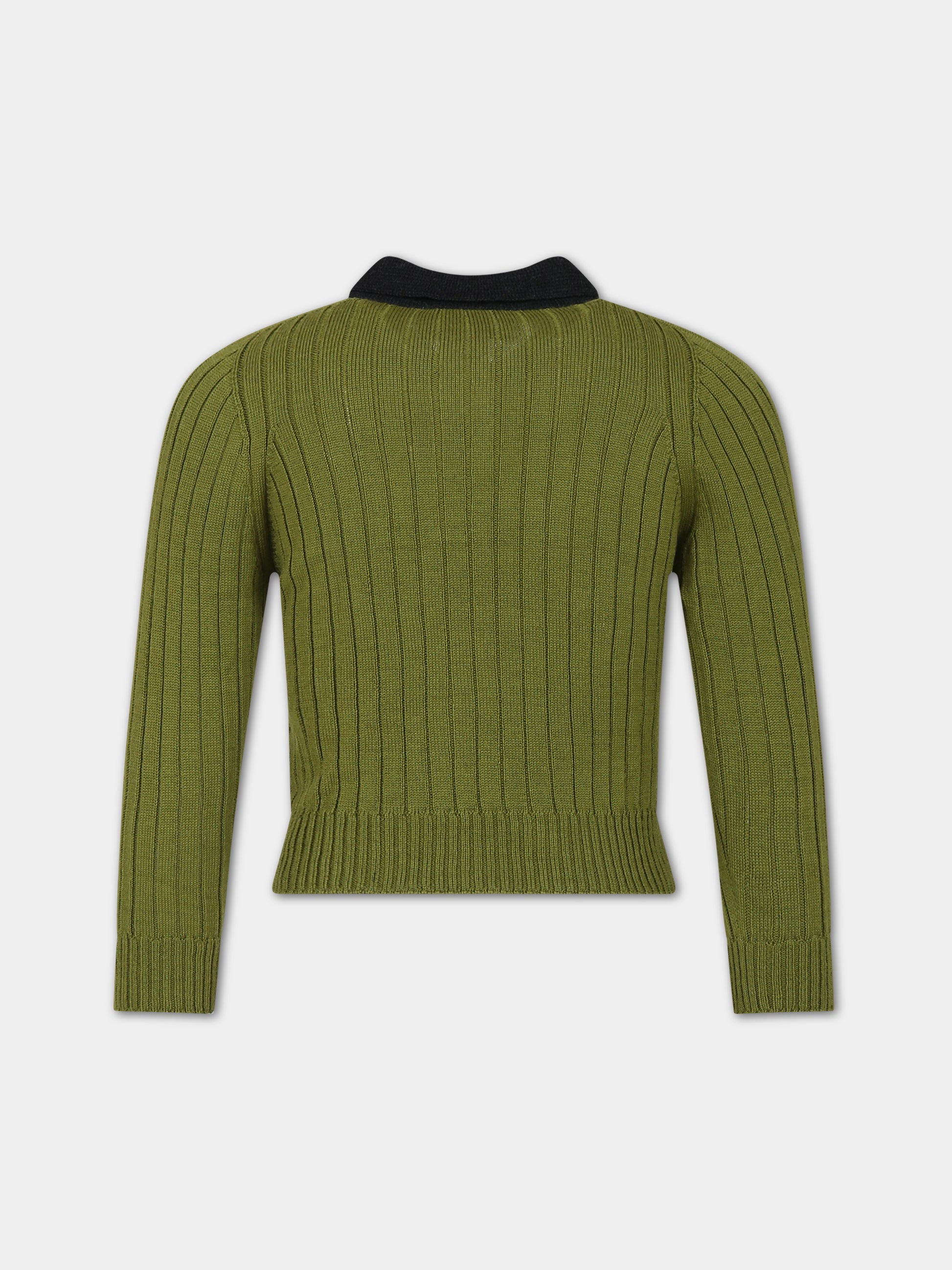 Maglione verde per bambina,Paade Mode,234115343