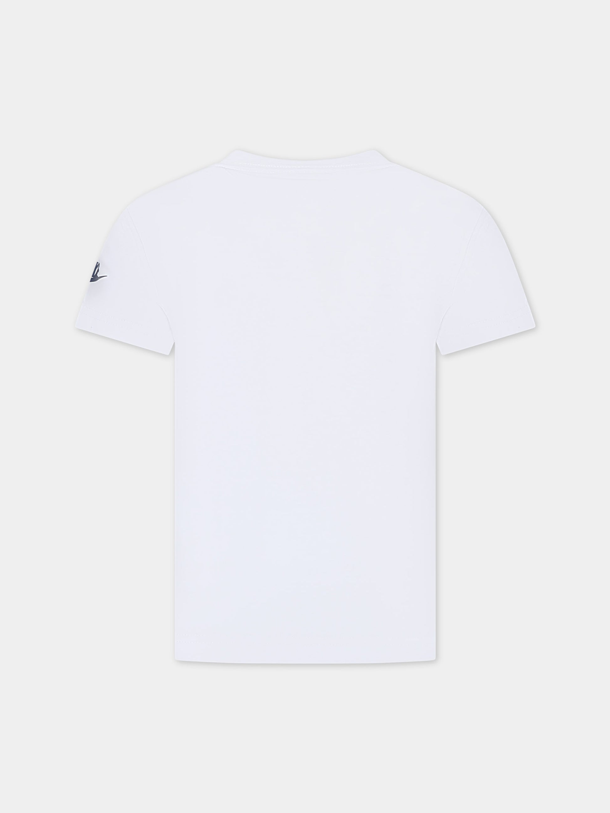 T-shirt bianca per bambino con logo,Nike,86L925 001
