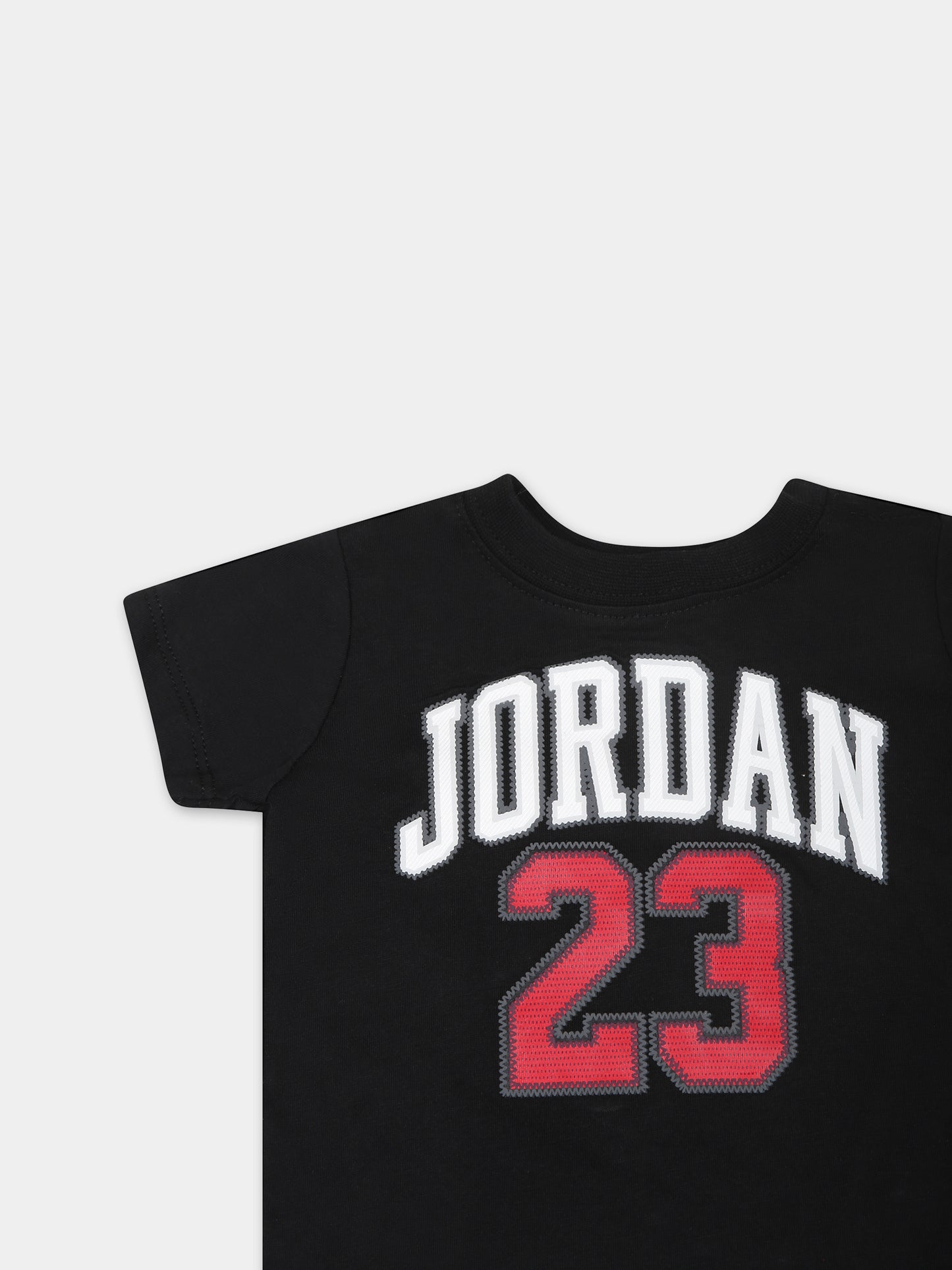 Set nero per neonato con iconico Jumpman,Jordan,NJ0444 023