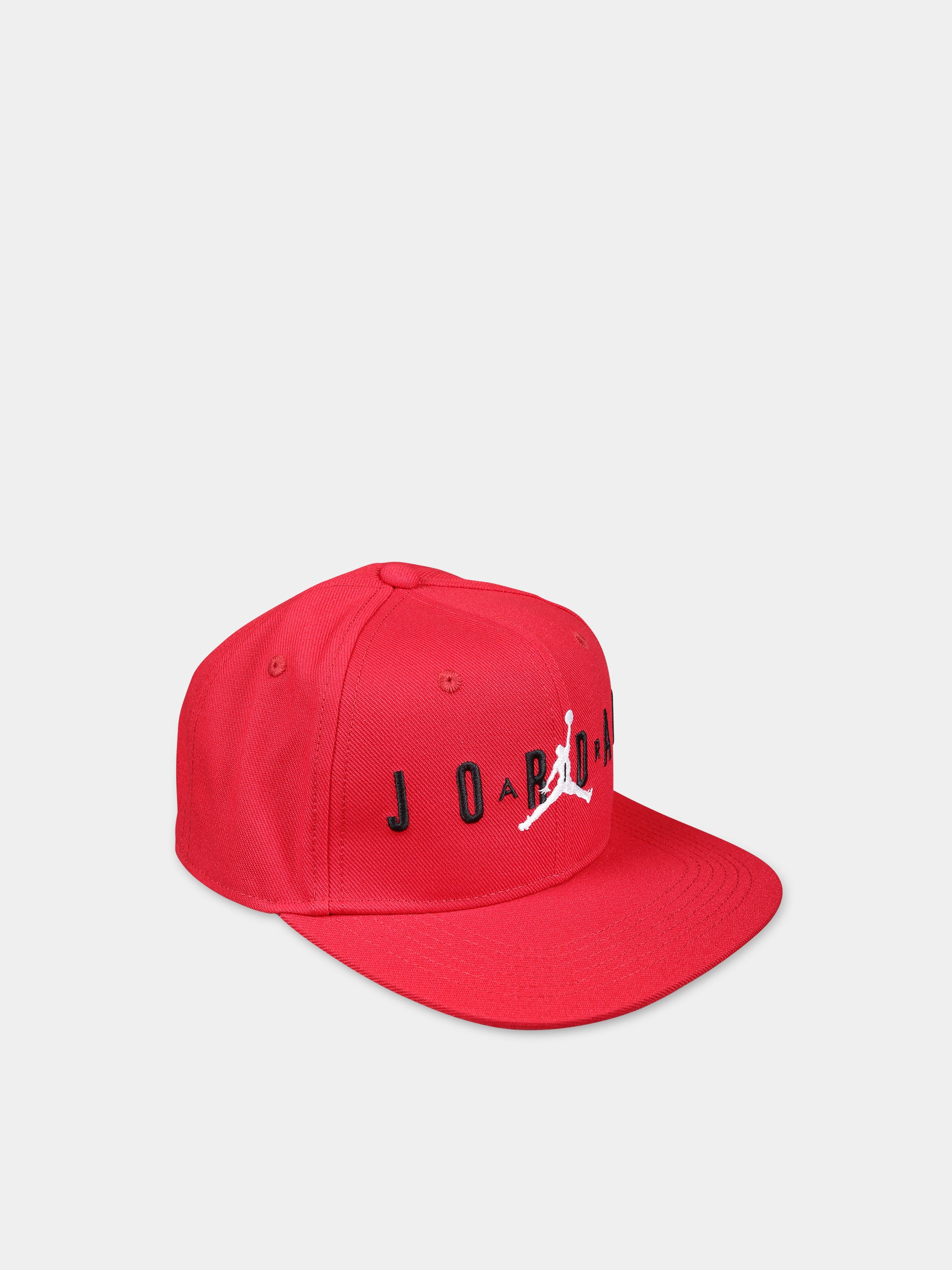 Cappello rosso per bambino con Jumpman,Jordan,9A0128 R78